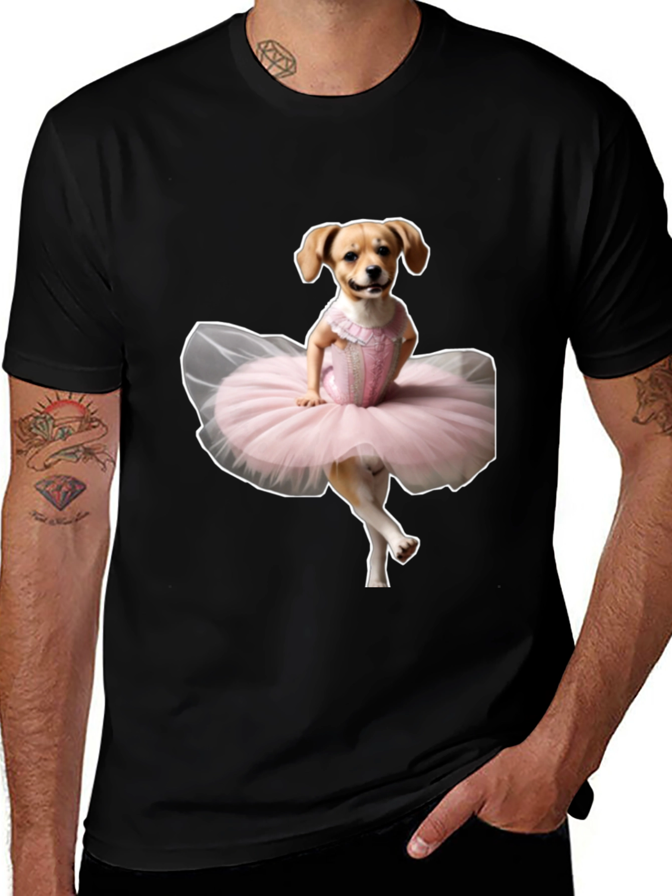 Variant 14 of Dog Ballerina T-Shirt