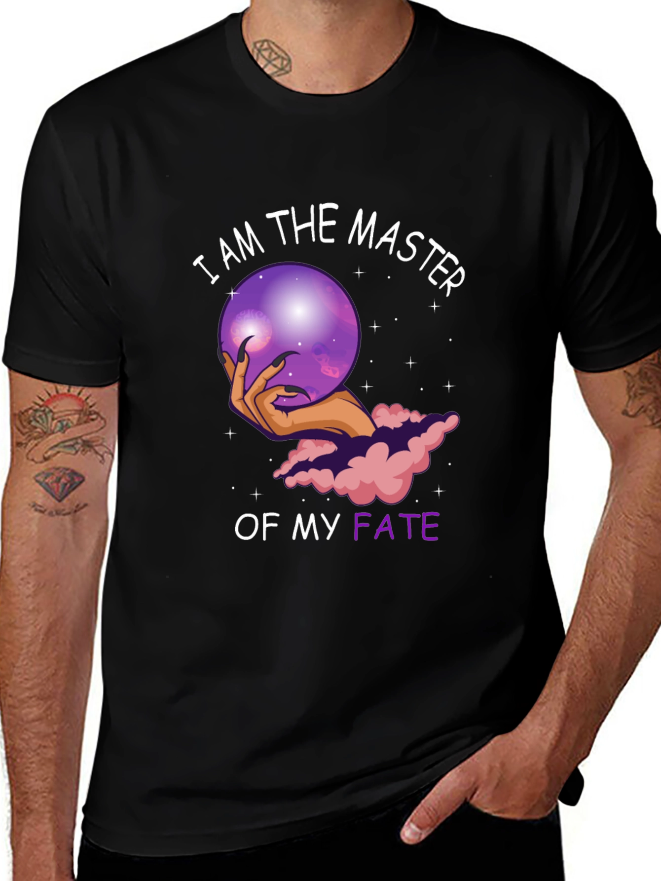 Variant 8 of Master of My Fate Graphic T-Shirt