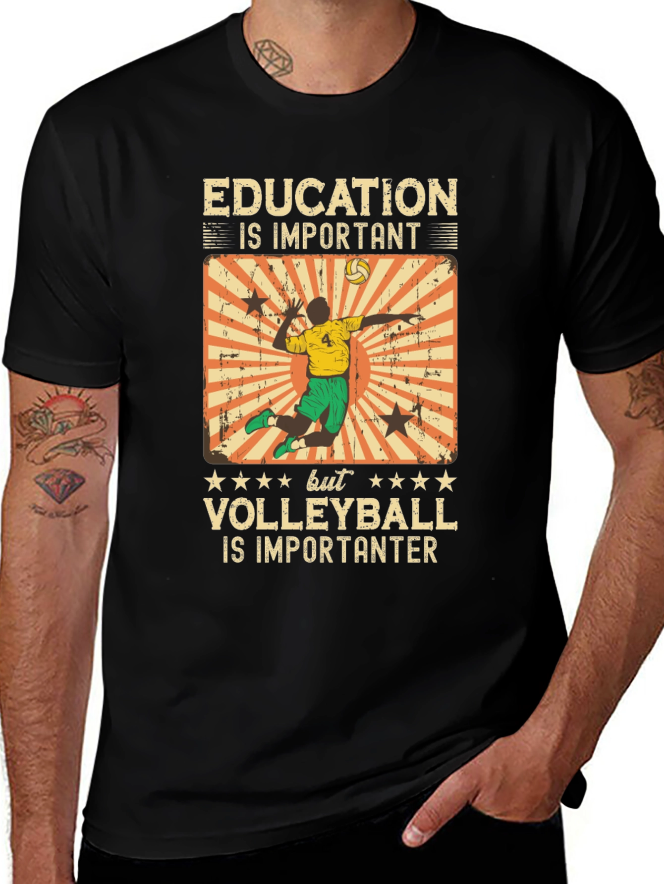 Variant 6 of Volleyball is Importanter Graphic Tee