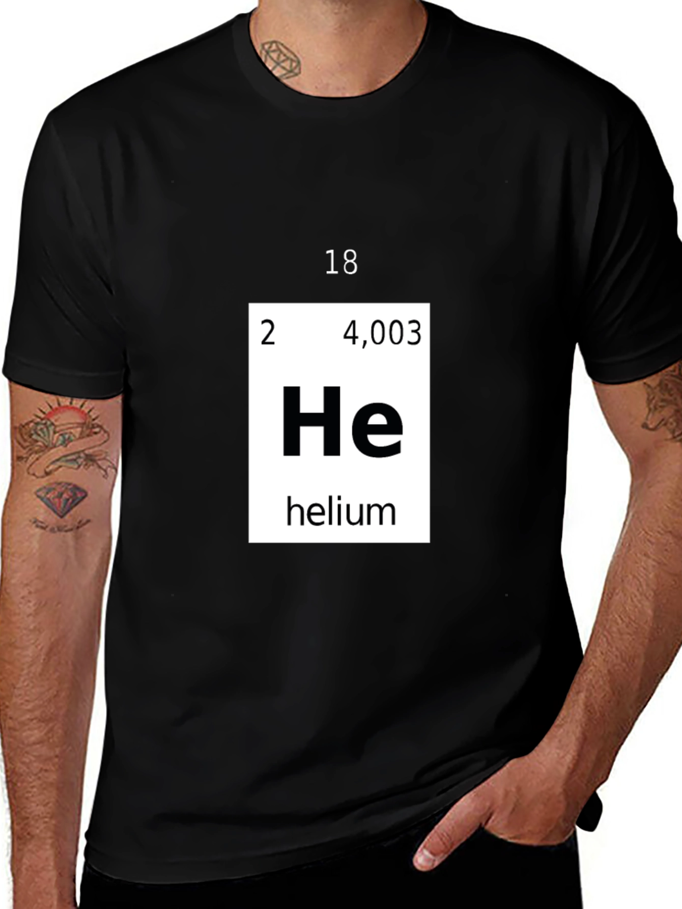 Helium Element Black T-Shirt