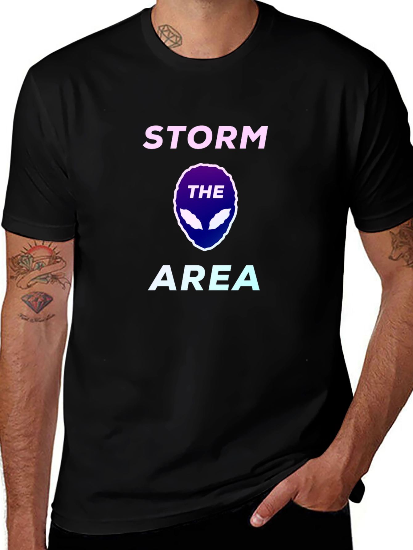 Variant 9 of Storm Area Alien Graphic Tee