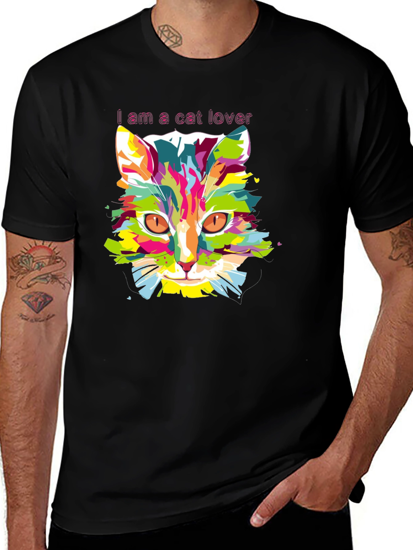 Variant 29 of I am a cat lover T-shirt