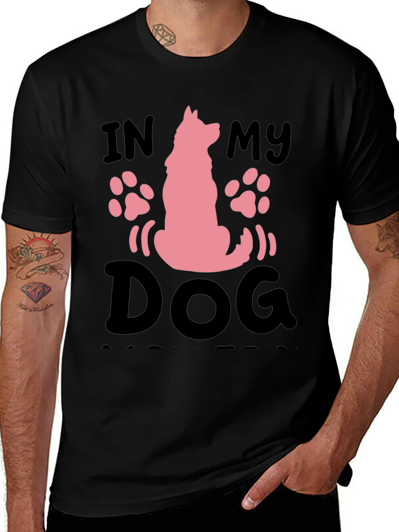 Variant 16 of Dog Lover T-Shirt, In My Dog Era Tee, Dog Mom/Dad Gift