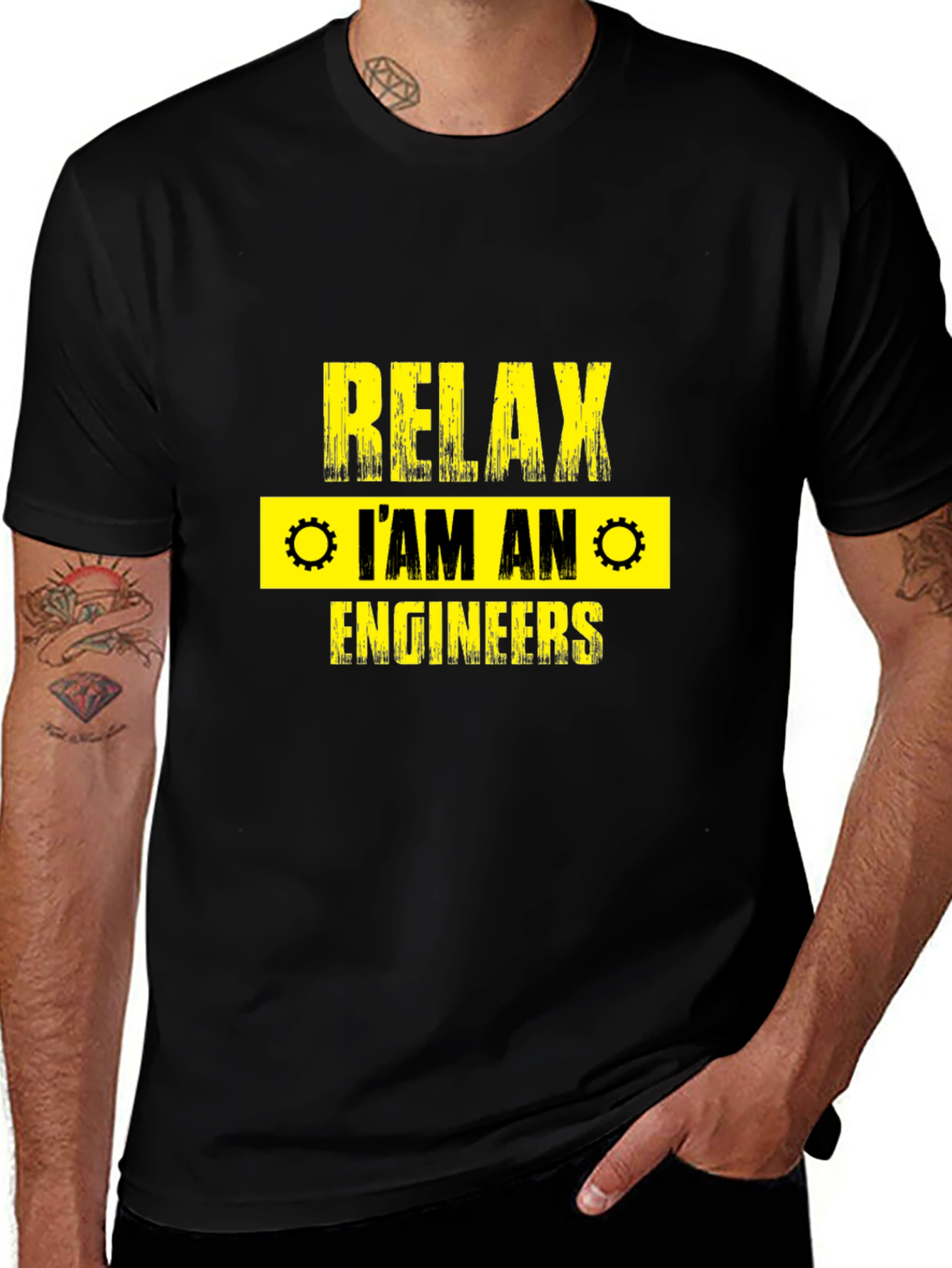 Variant 28 of Relax I'm An Engineer T-Shirt