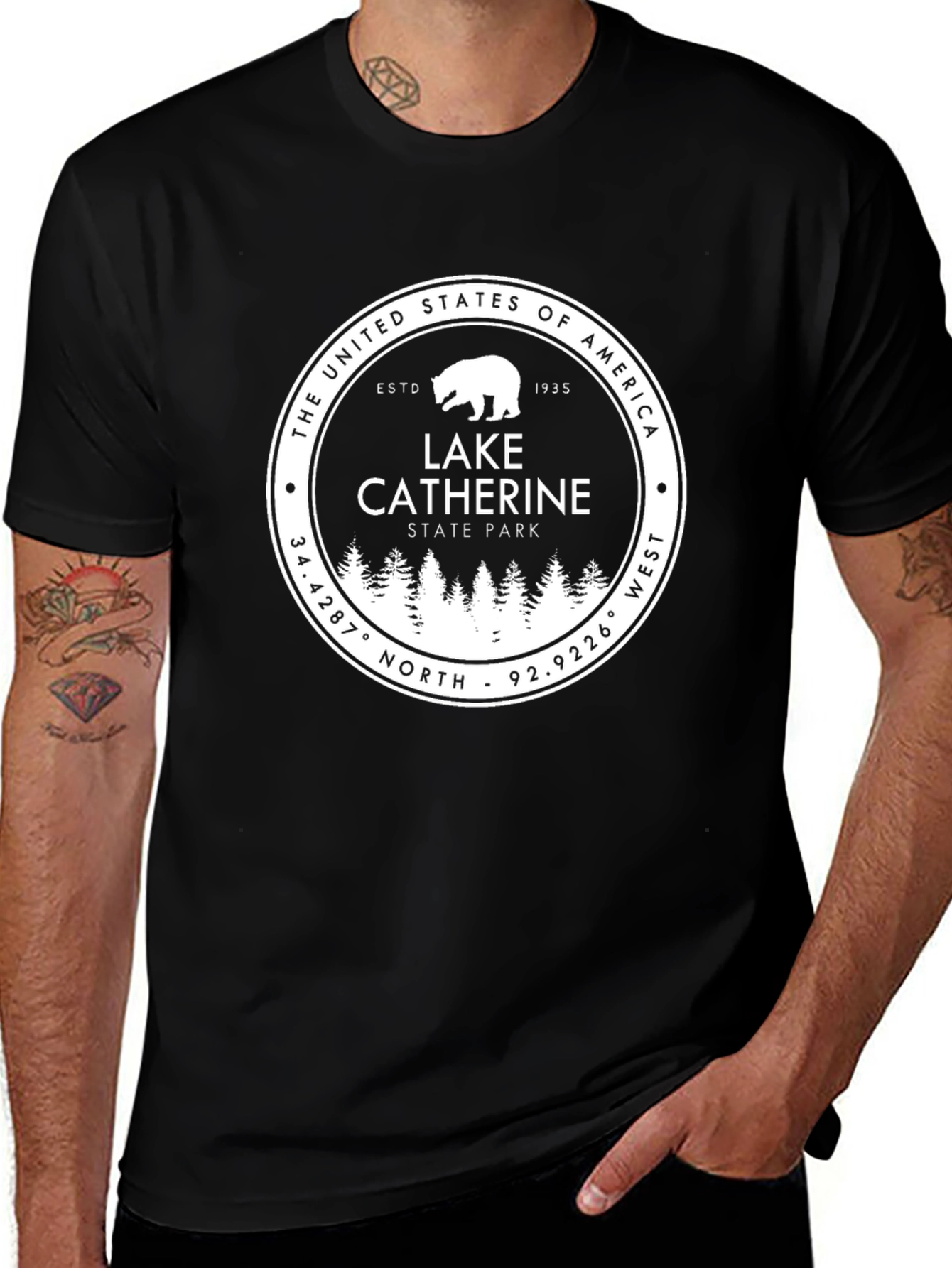 Variant 30 of Lake Catherine State Park Graphic Tee