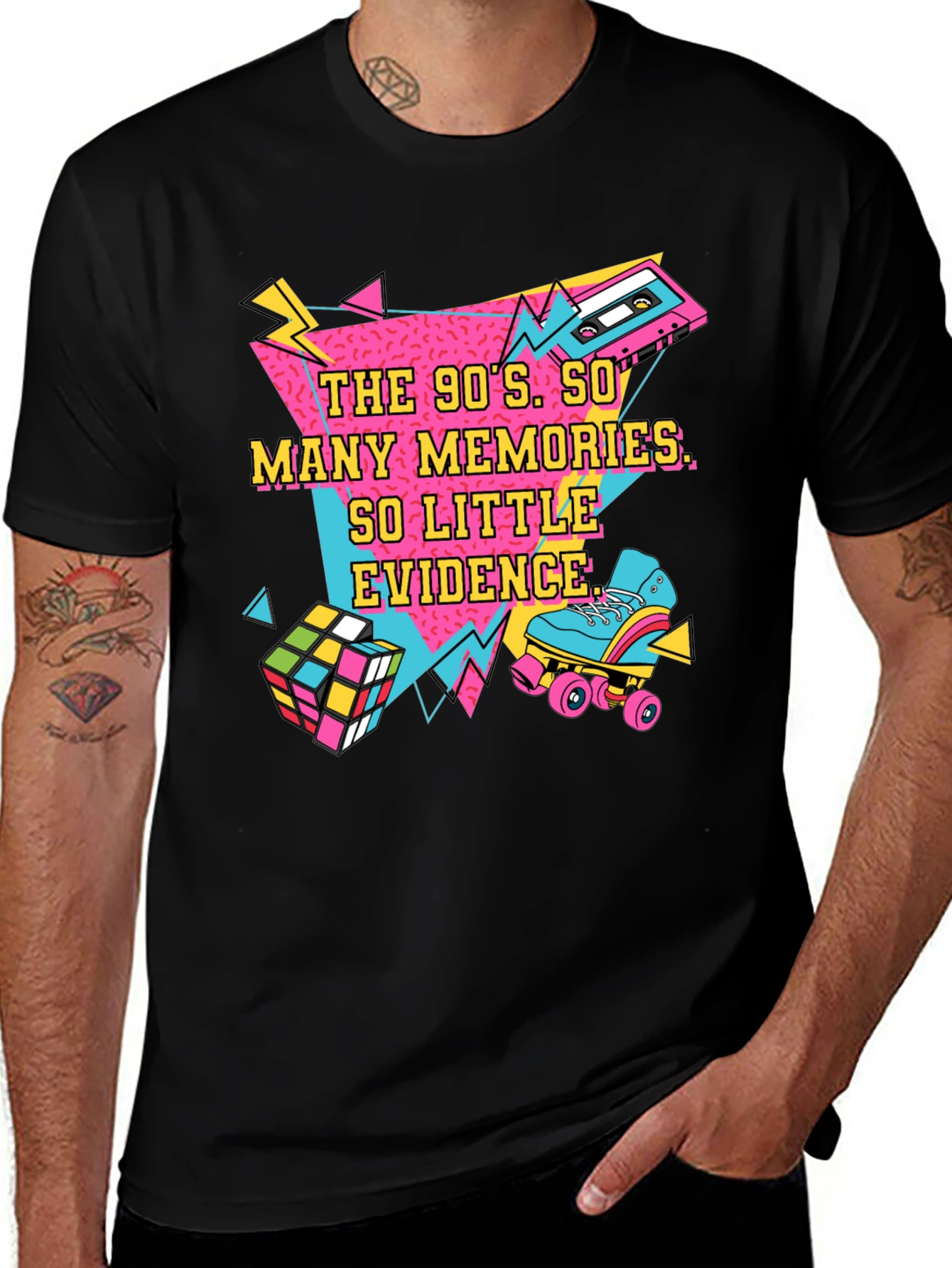 90's Throwback Graphic Tee - Retro Memories