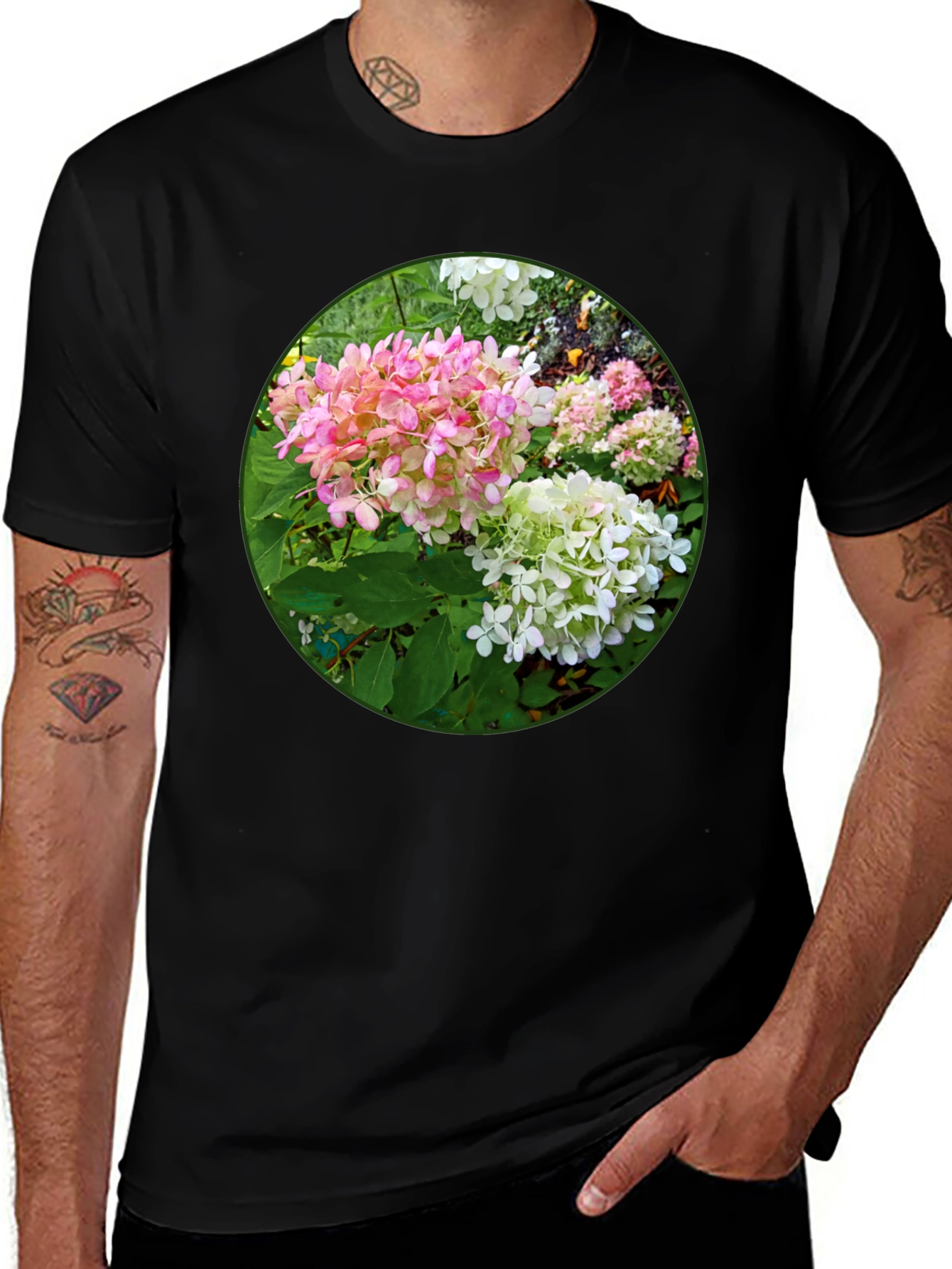 Variant 10 of Floral Print Graphic Tee