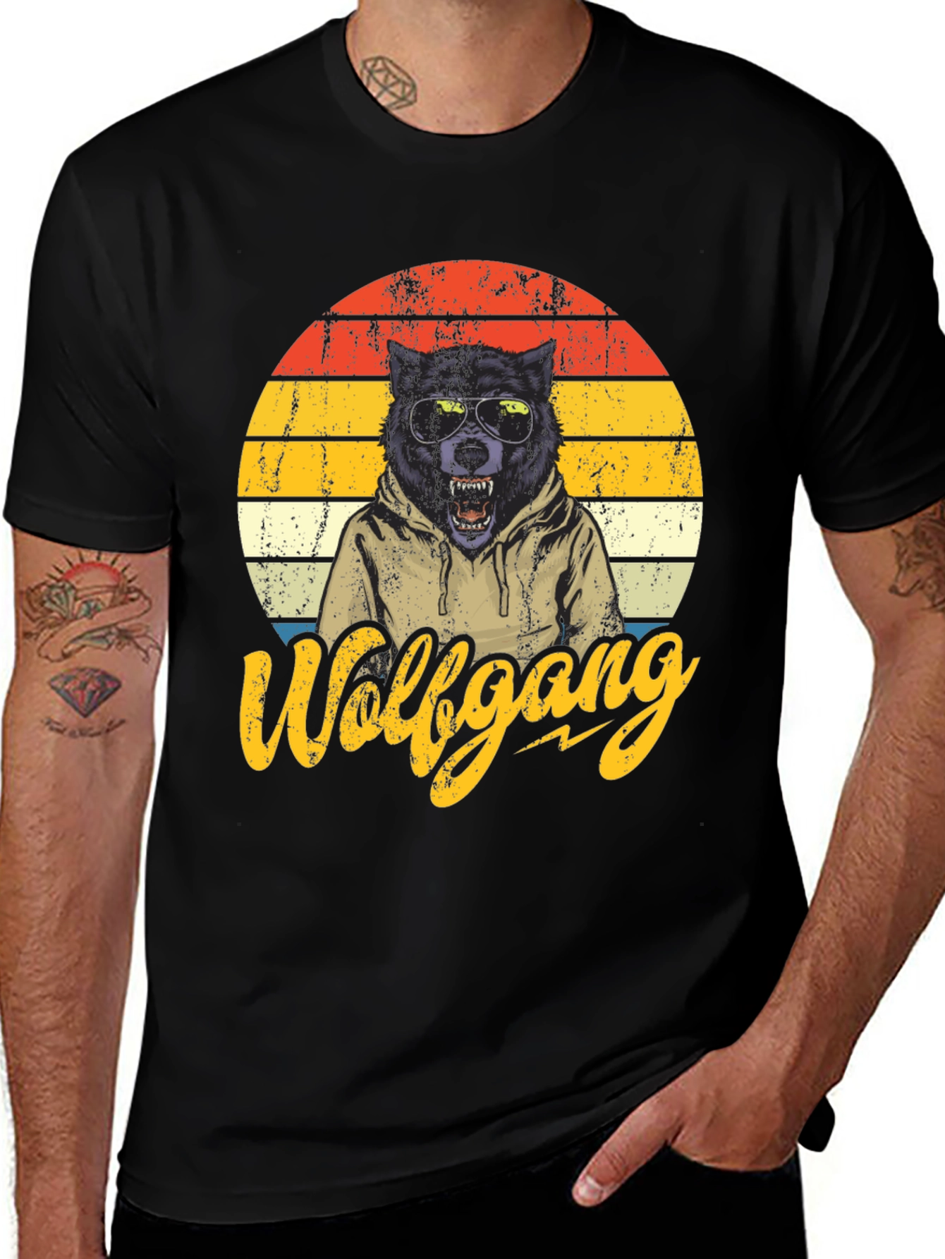 Variant 23 of Wolfgang Retro Graphic Tee