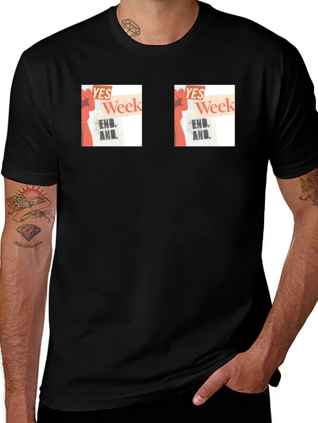 Variant 26 of YES Week Black T-Shirt