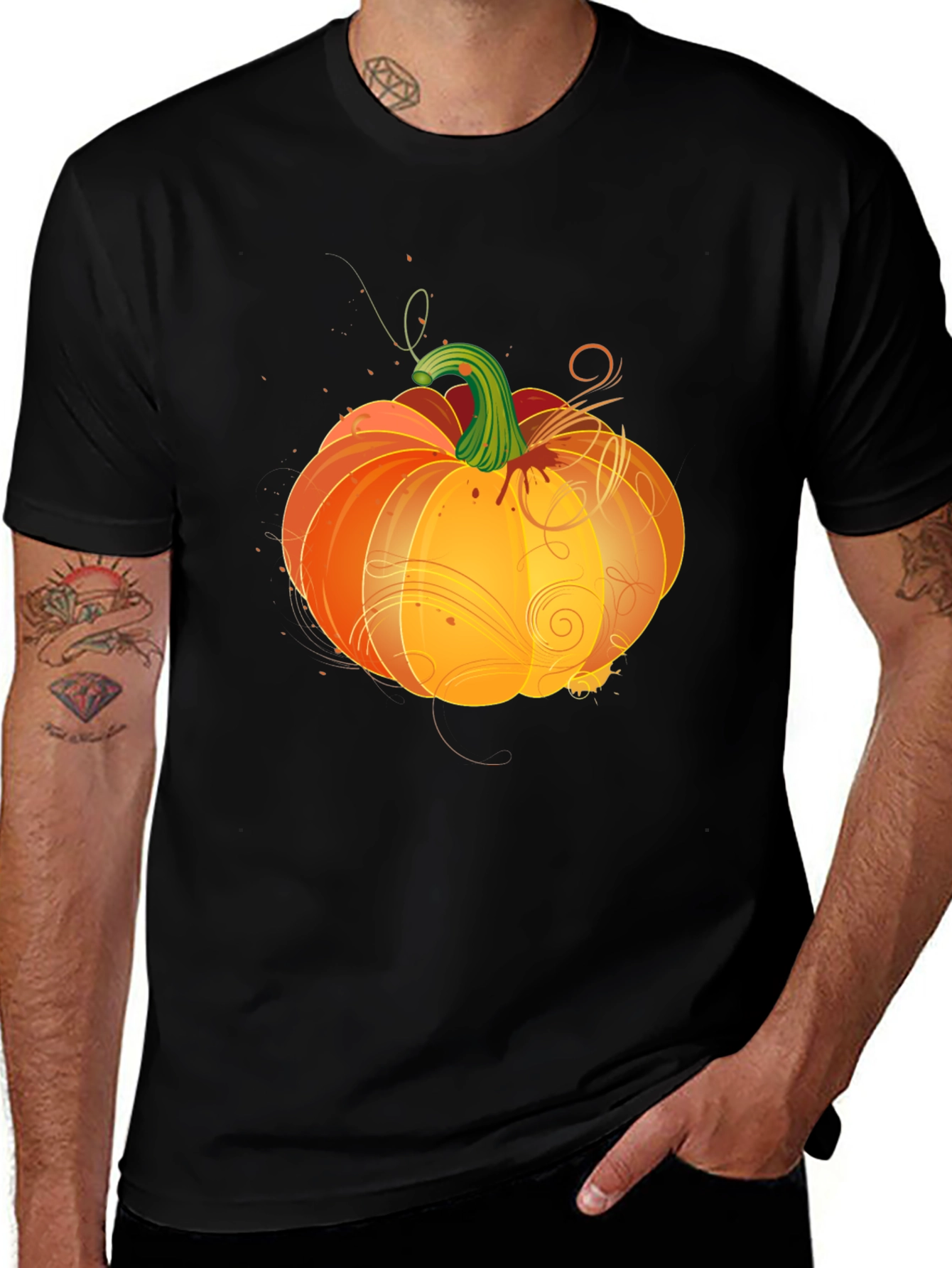 Variant 20 of Pumpkin Graphic Tee - Halloween Season