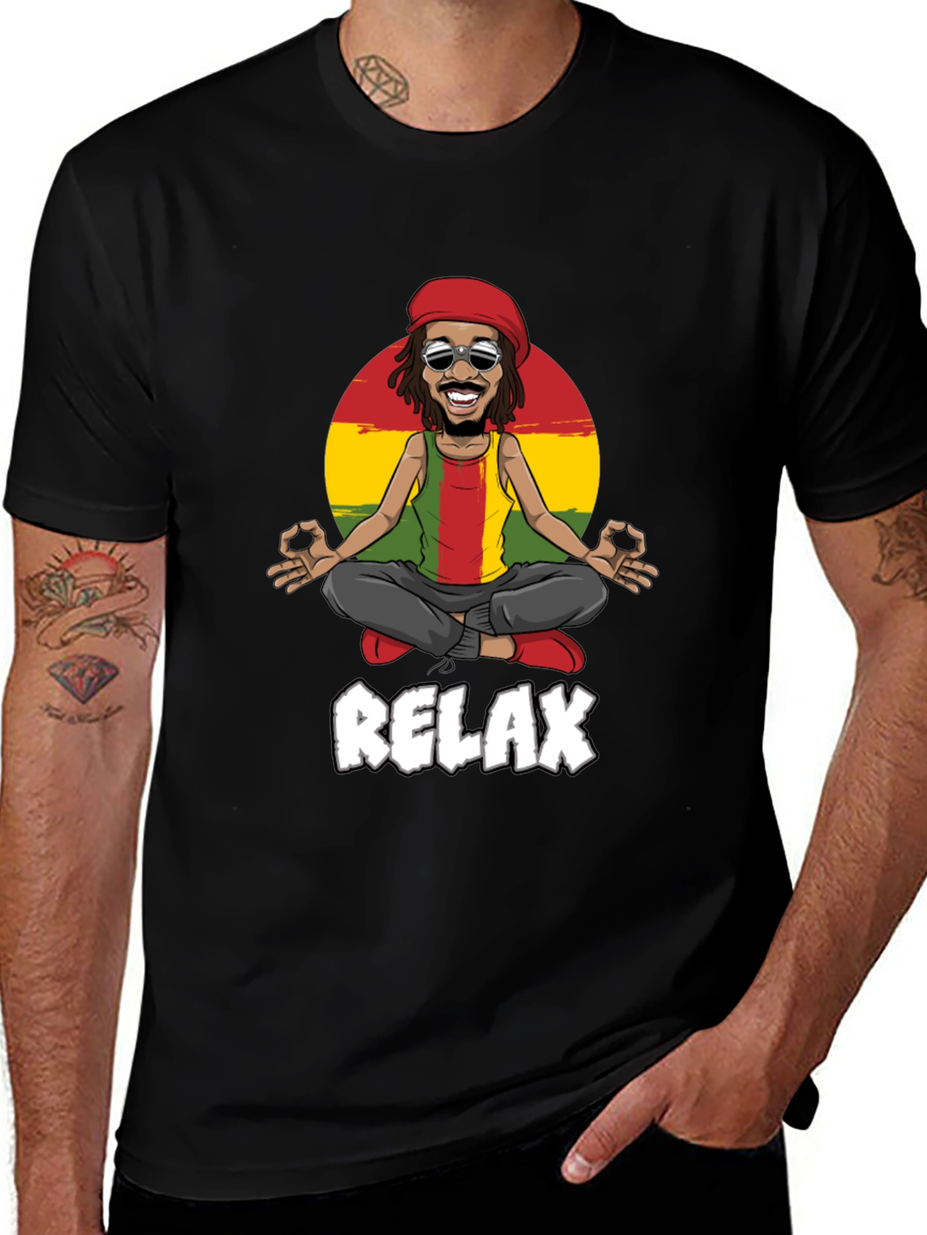 Variant 19 of Relax Reggae T-Shirt