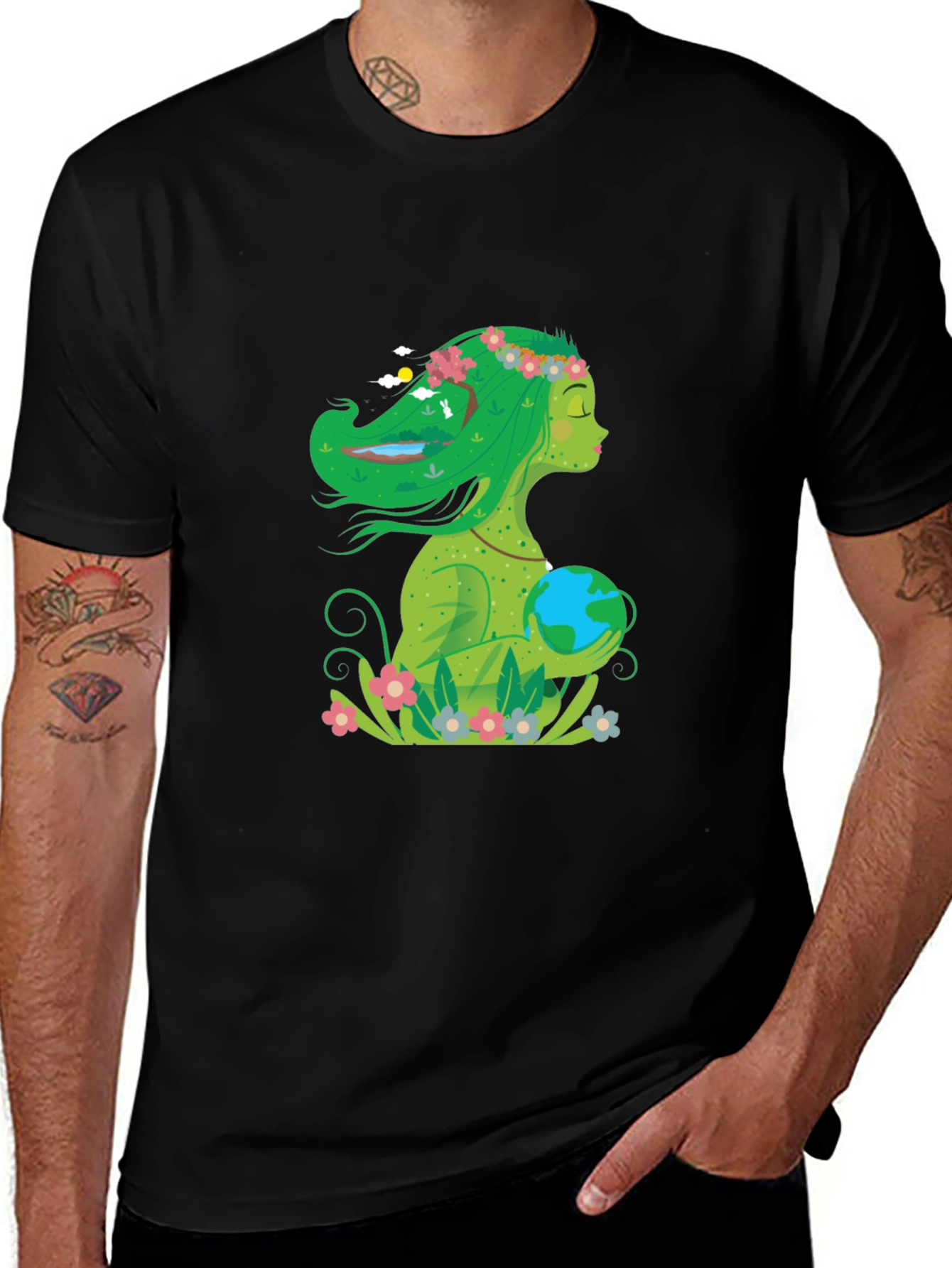 Earth Mother T-Shirt - Nature Lover Tee