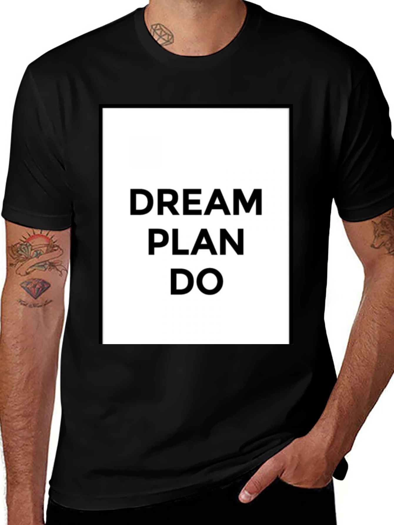 Dream Plan Do Graphic Tee - Motivational T-Shirt