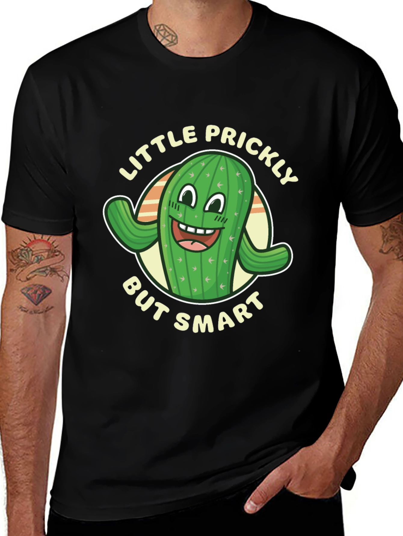 Variant 4 of Little Prickly But Smart Cactus T-Shirt