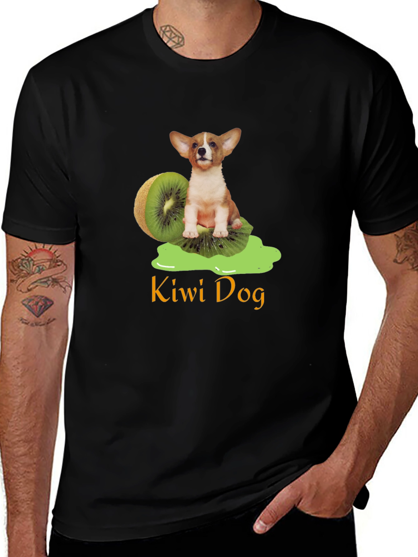 Kiwi Dog T-Shirt - Cute Pet Lover Tee