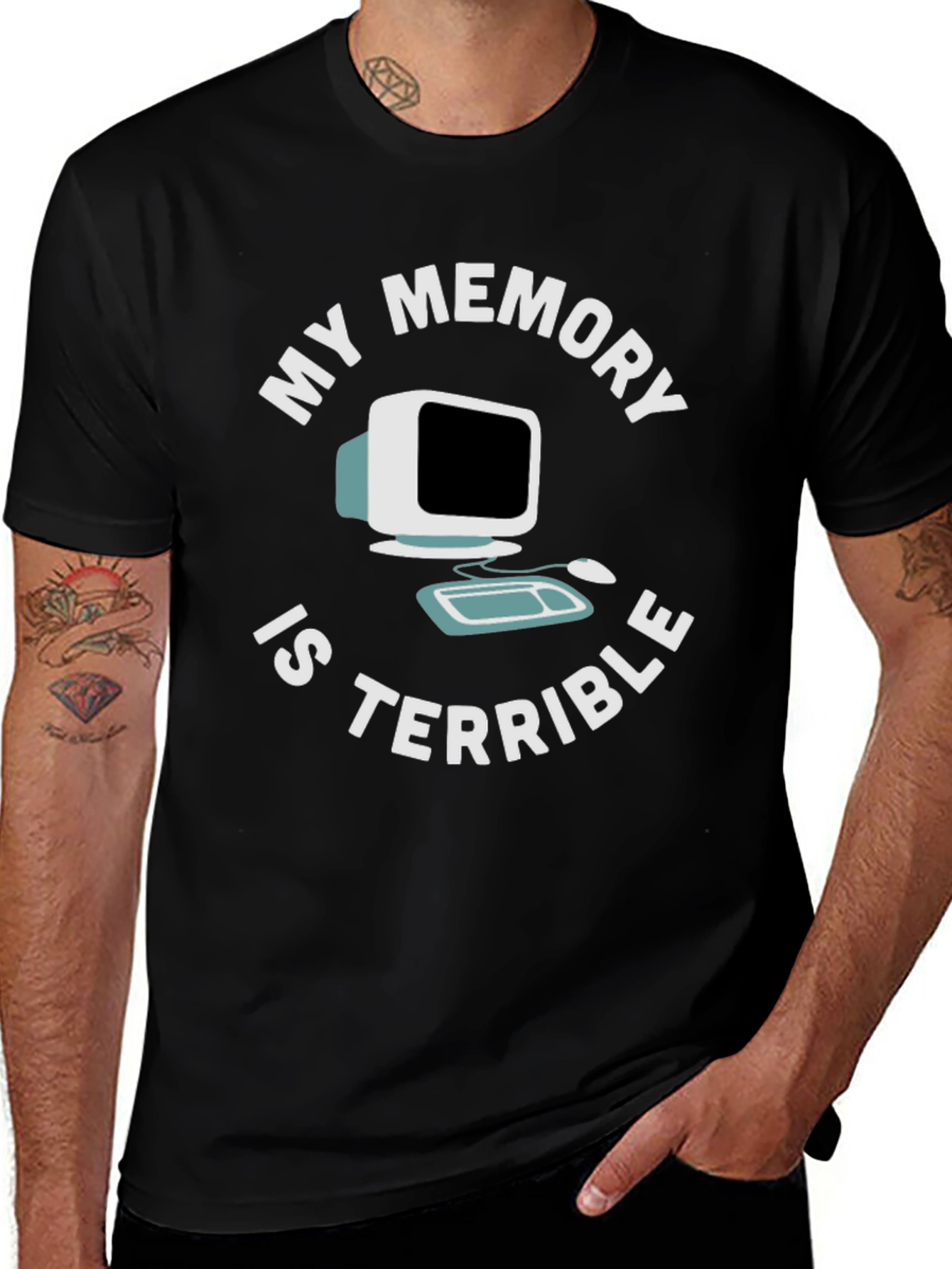 My Memory is Terrible T-Shirt Retro Computer