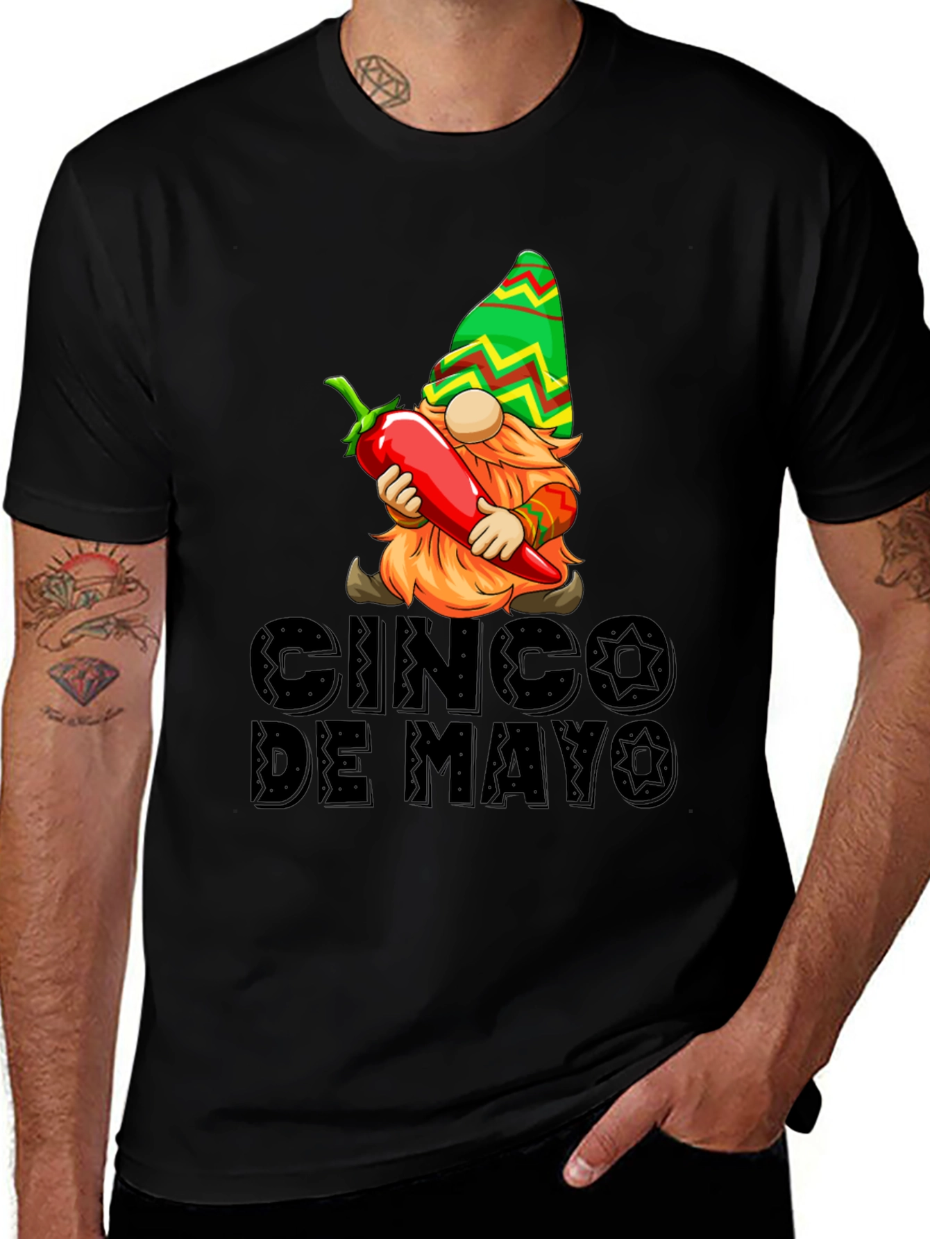 Cinco de Mayo Gnome T-Shirt