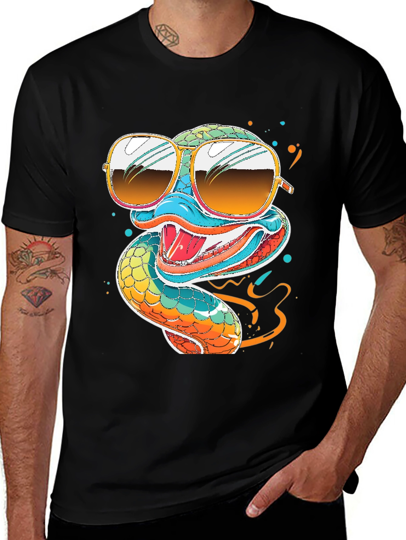 Variant 16 of Cool Snake T-Shirt