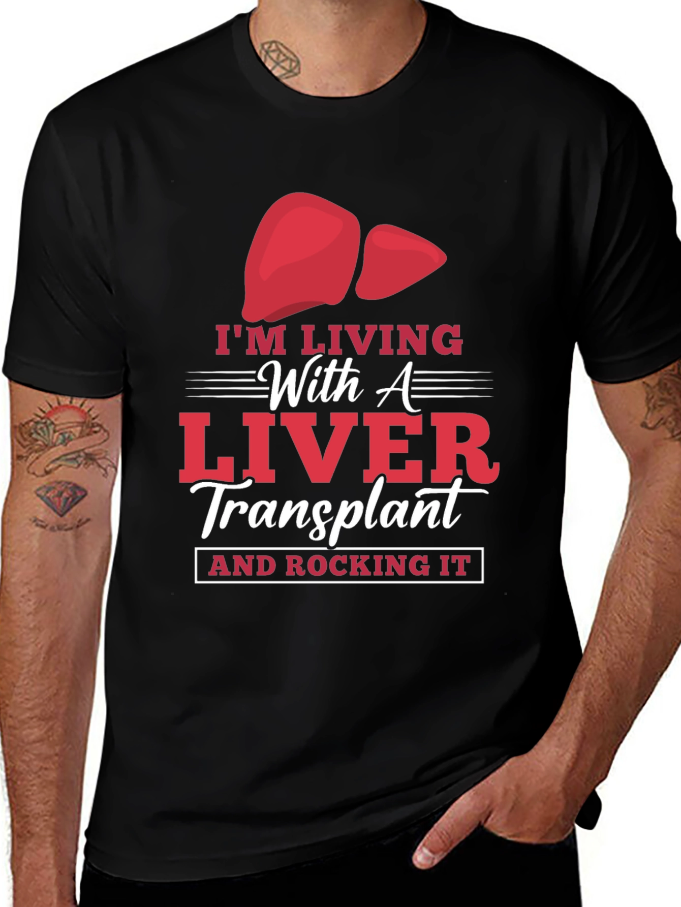 Variant 14 of Liver Transplant Recipient Graphic T-Shirt