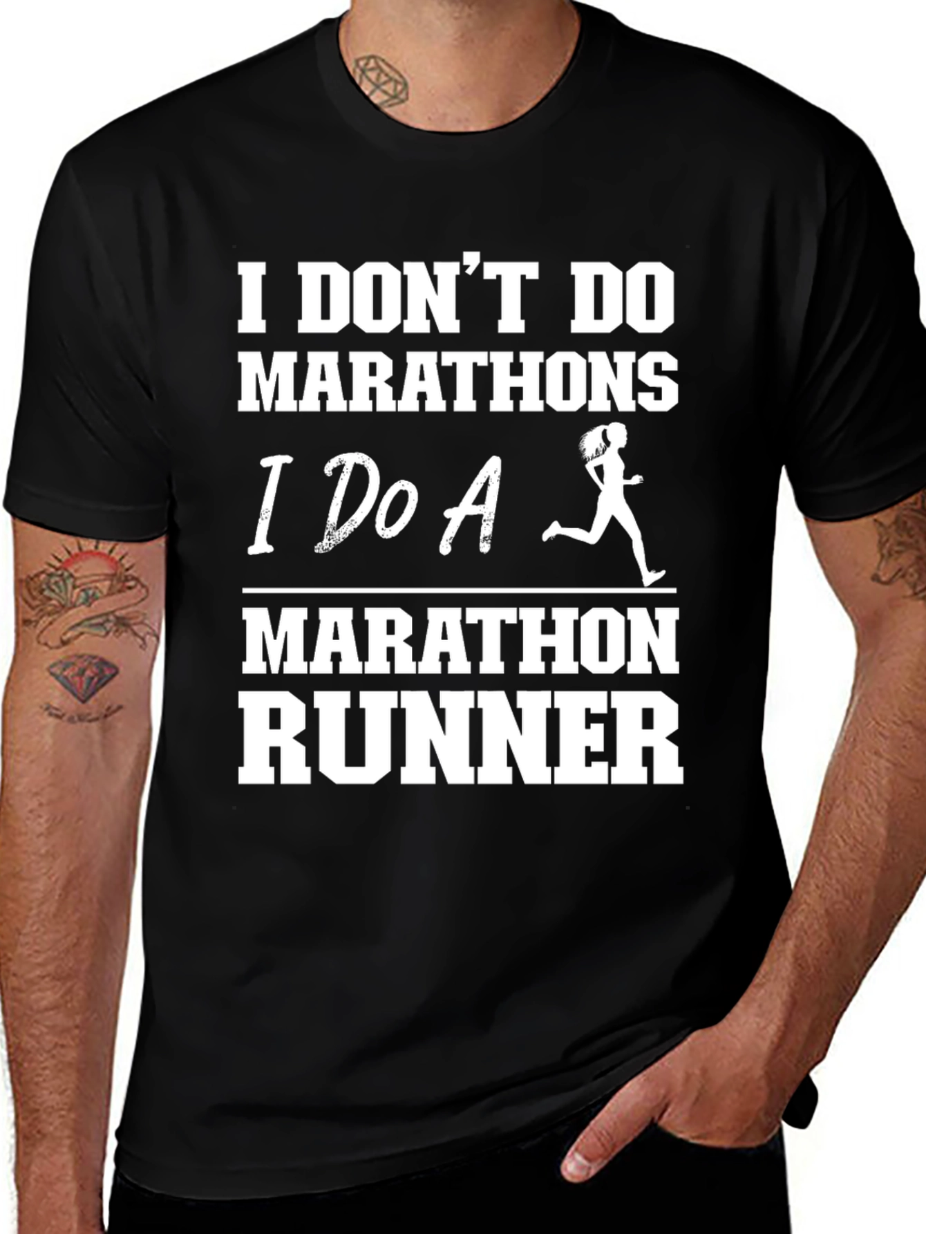 Variant 14 of I DON'T DO MARATHONS I DO A MARATHON RUNNER Tee