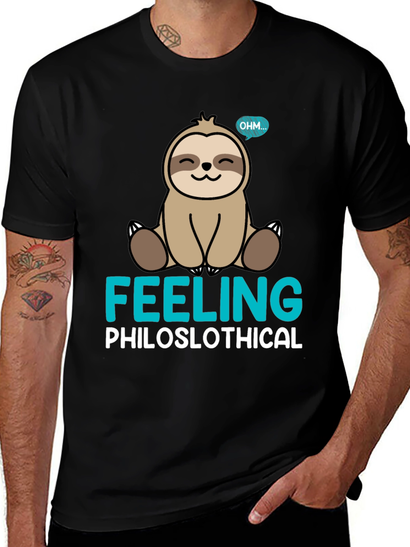 Variant 25 of Feeling Philoslothical Sloth T-Shirt