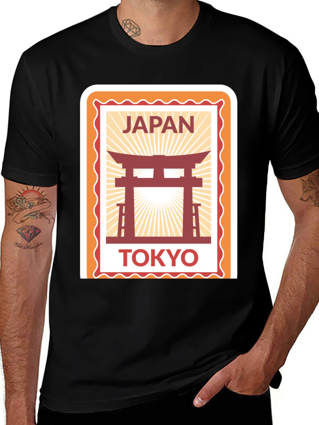 Japan Tokyo Graphic Tee - Stylish Travel Souvenir Shirt