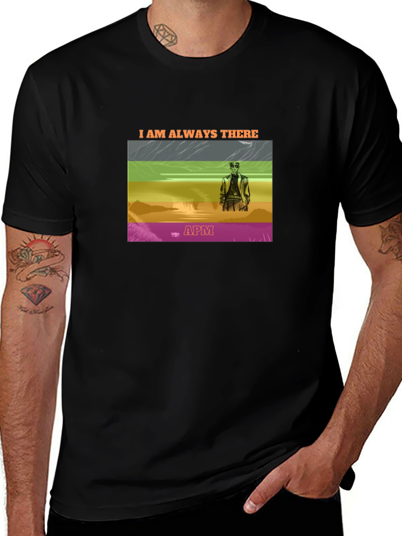 Variant 8 of I Am Always There Graphic T-Shirt
