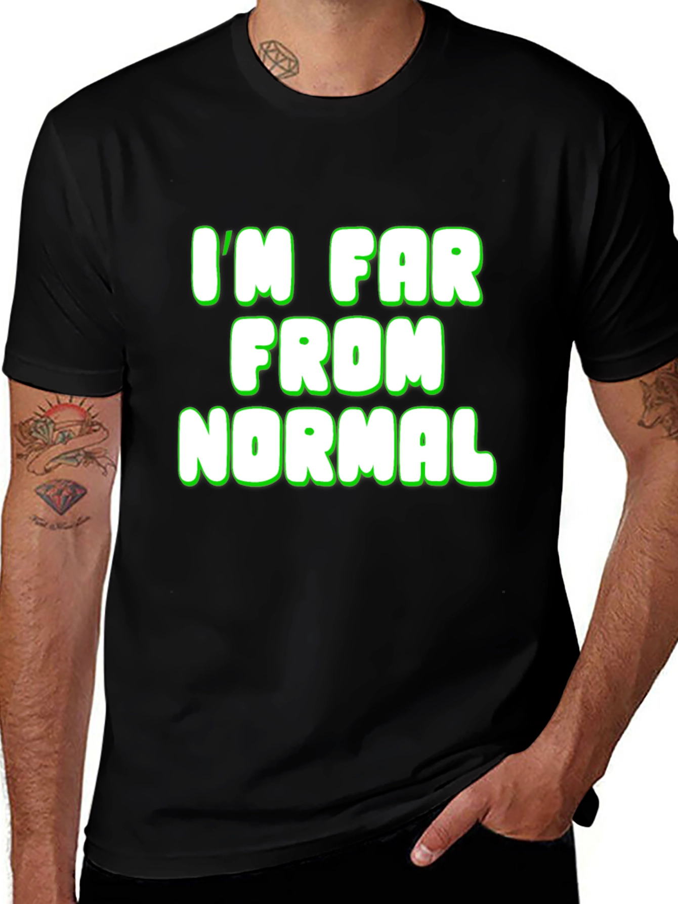 Variant 17 of I'm Far From Normal Graphic Tee