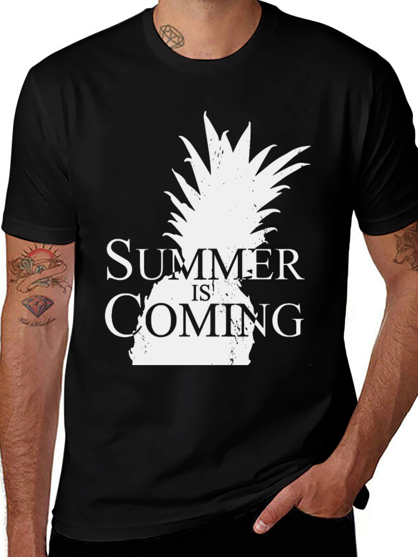 Variant 4 of Summer is Coming Pineapple T-Shirt