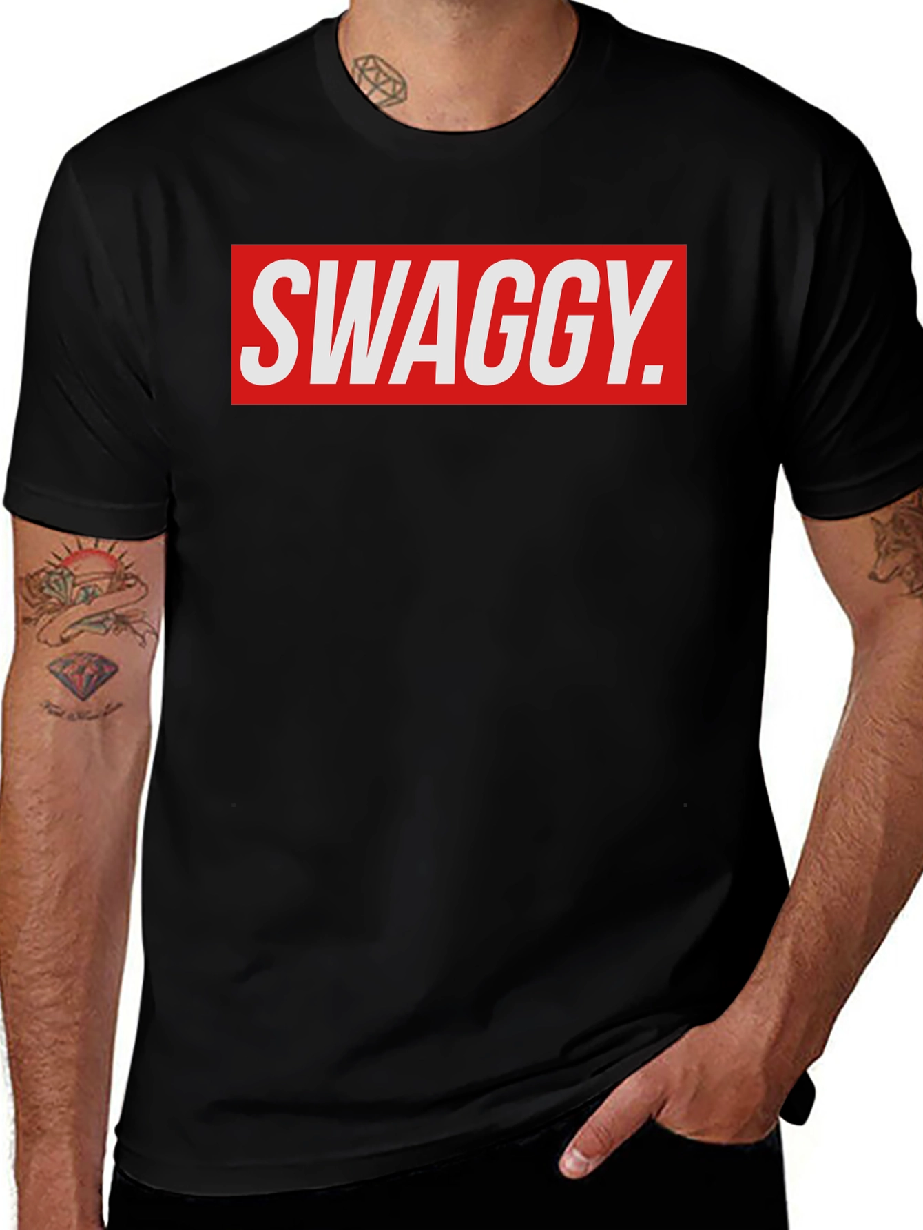 Variant 18 of Swaggy Graphic Tee - Bold Statement Shirt
