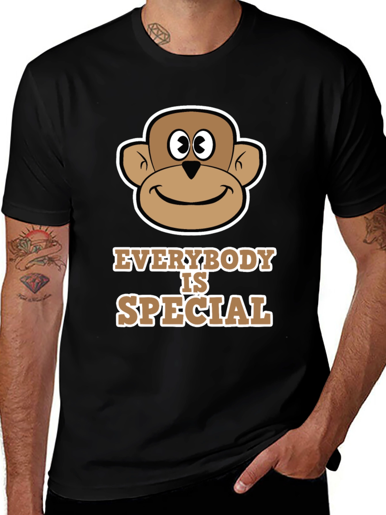 Variant 18 of Everybody Is Special Monkey T-Shirt