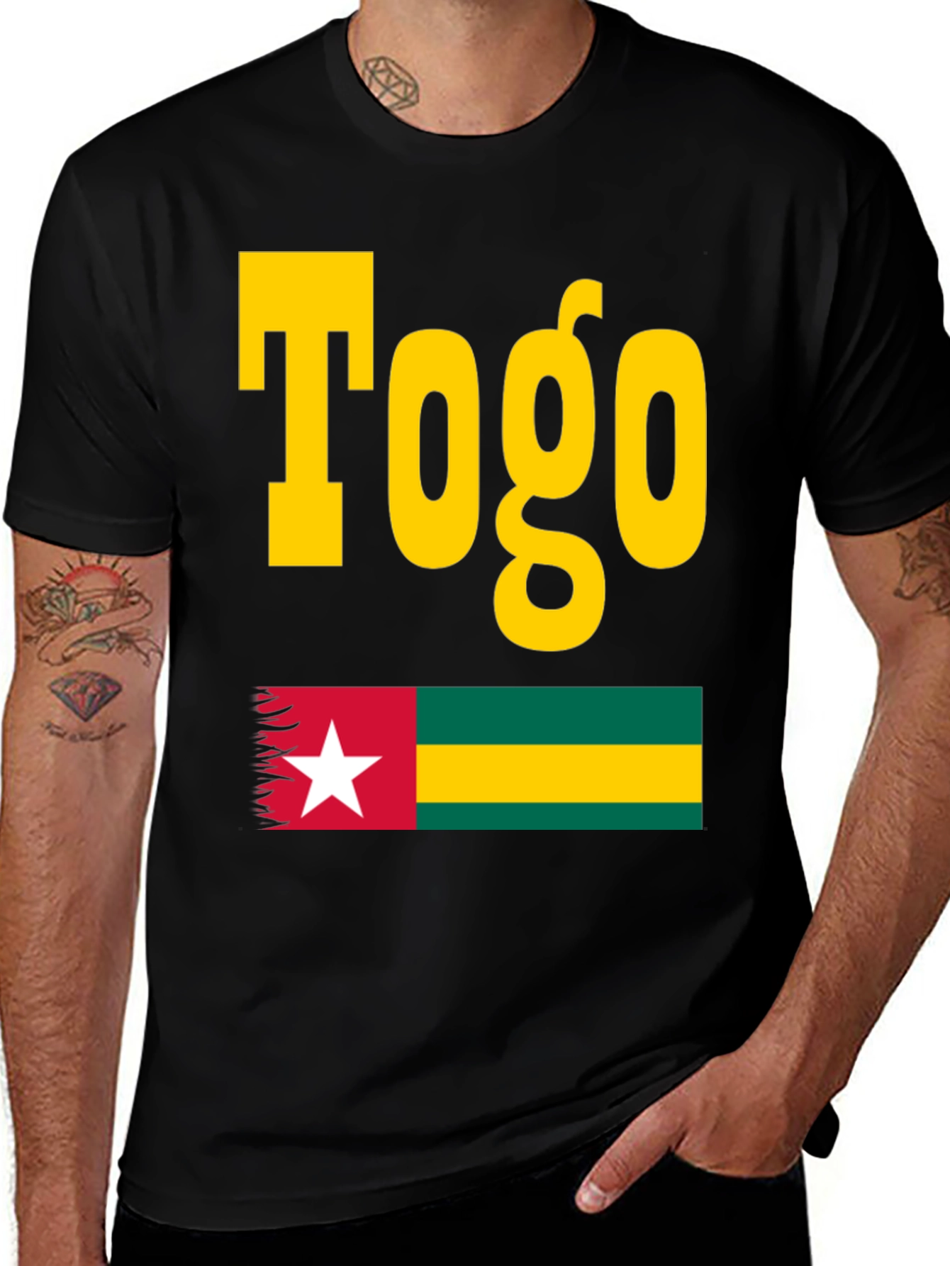 Togo Flag Graphic Tee