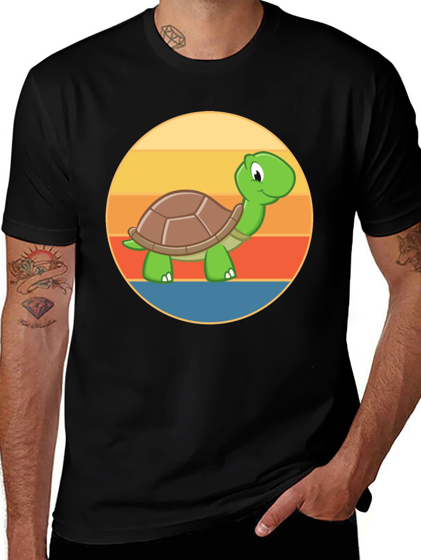 Variant 16 of Turtle T-Shirt - Cute Cartoon Animal Tee