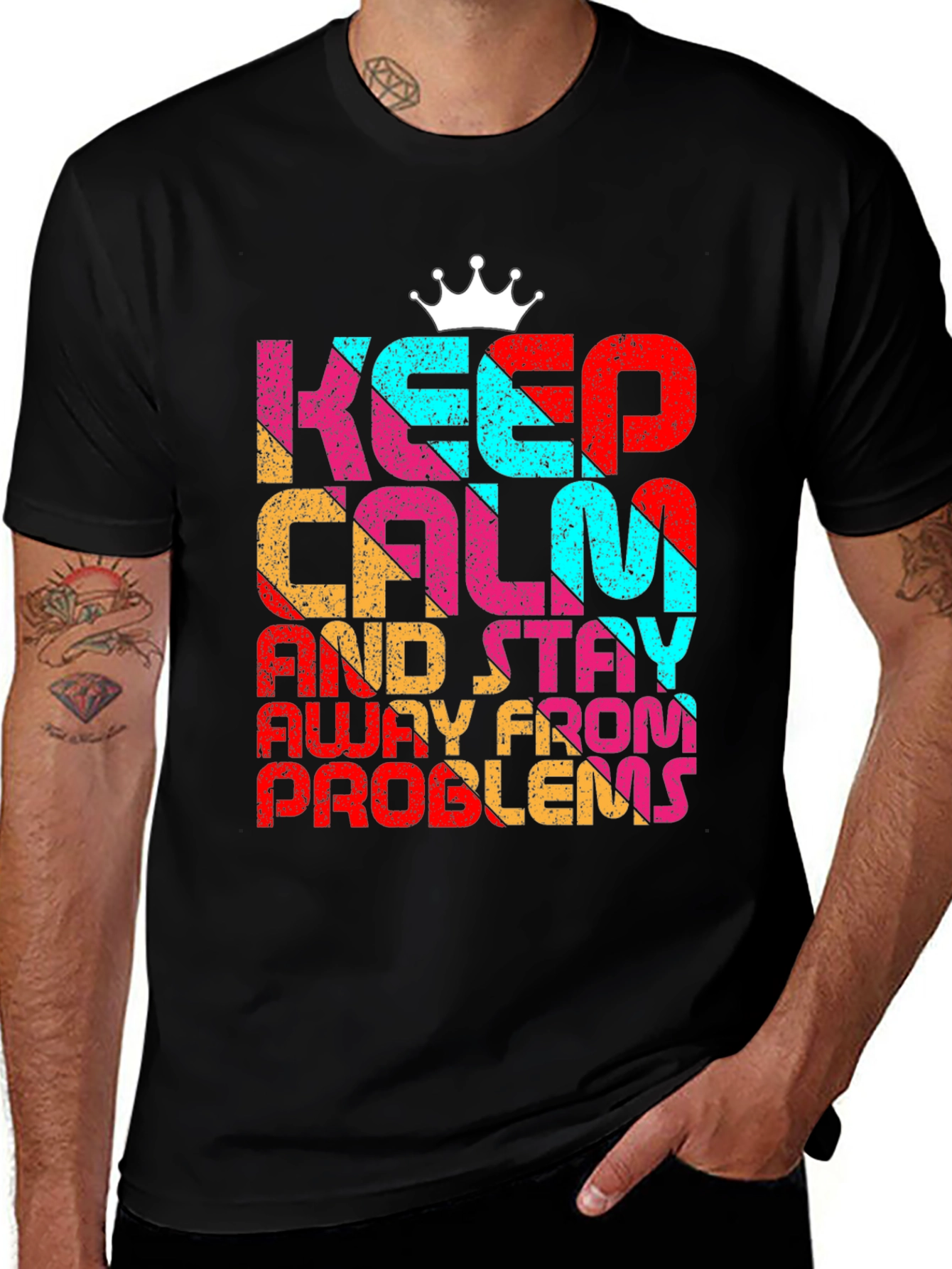 Variant 4 of Keep Calm T-Shirt