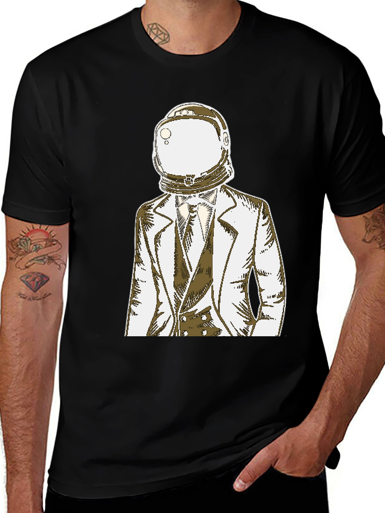 Variant 23 of Astronaut Suit T-Shirt