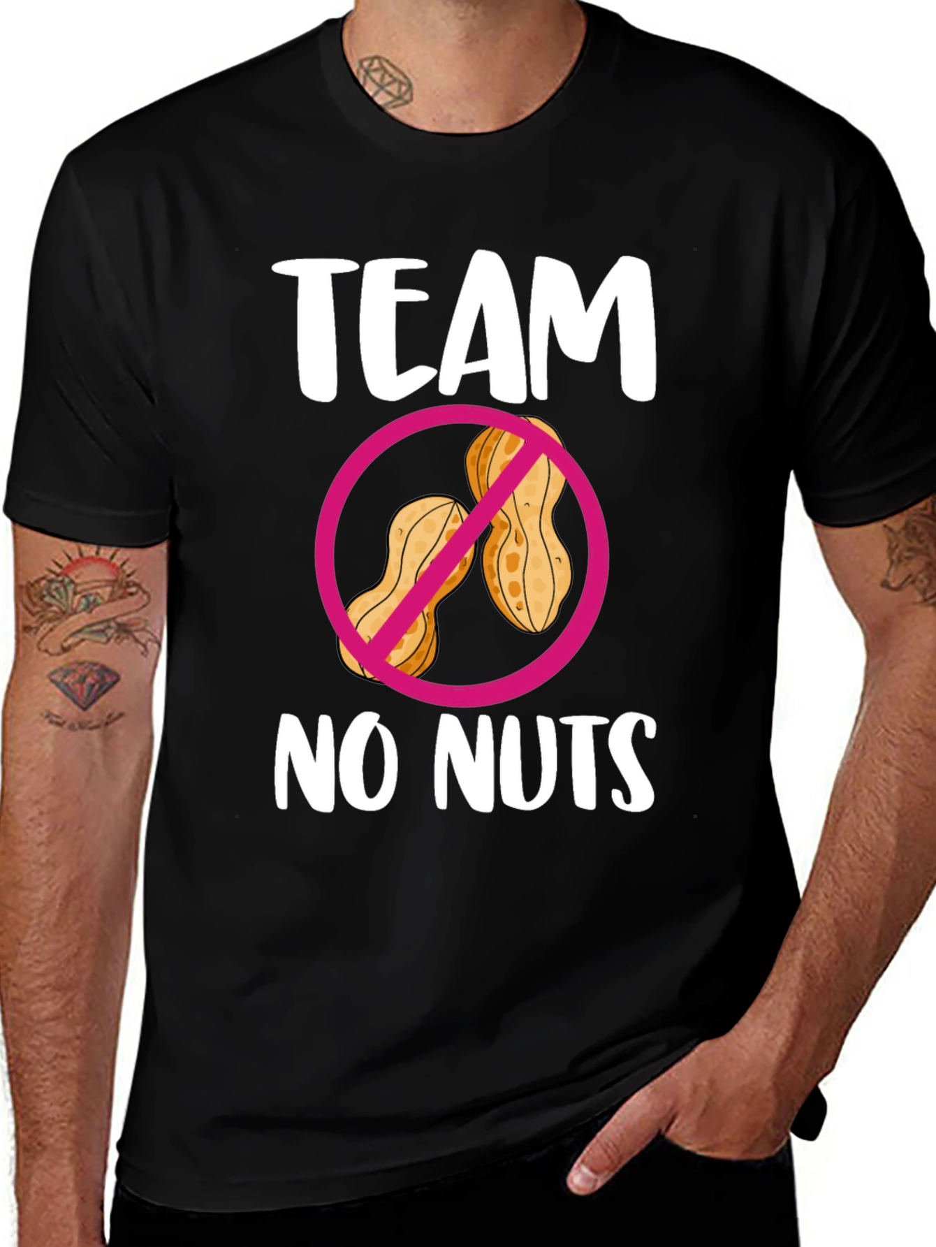 Team No Nuts Graphic T-Shirt