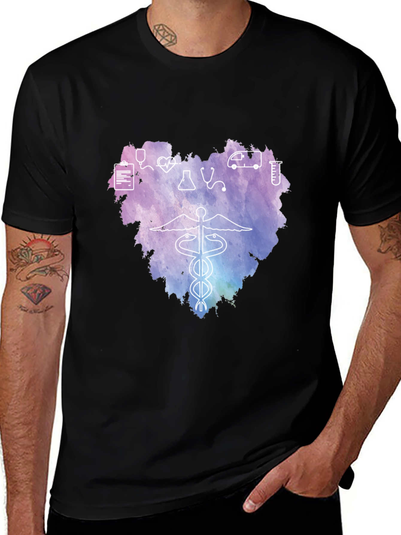 Variant 28 of Medical Heart T-Shirt