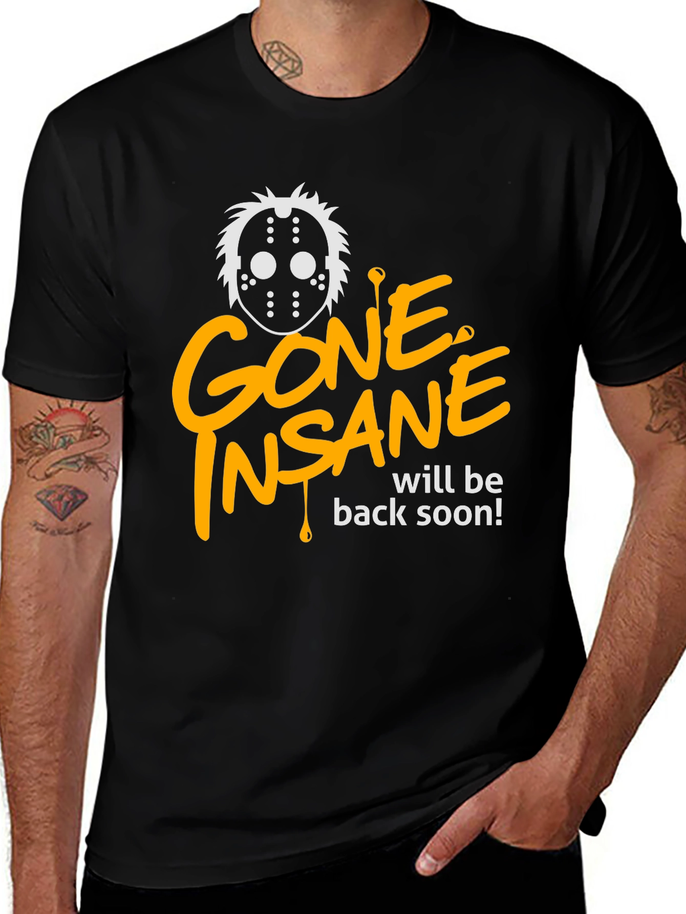 Variant 24 of Gone Insane T-Shirt - Horror Movie Inspired Tee