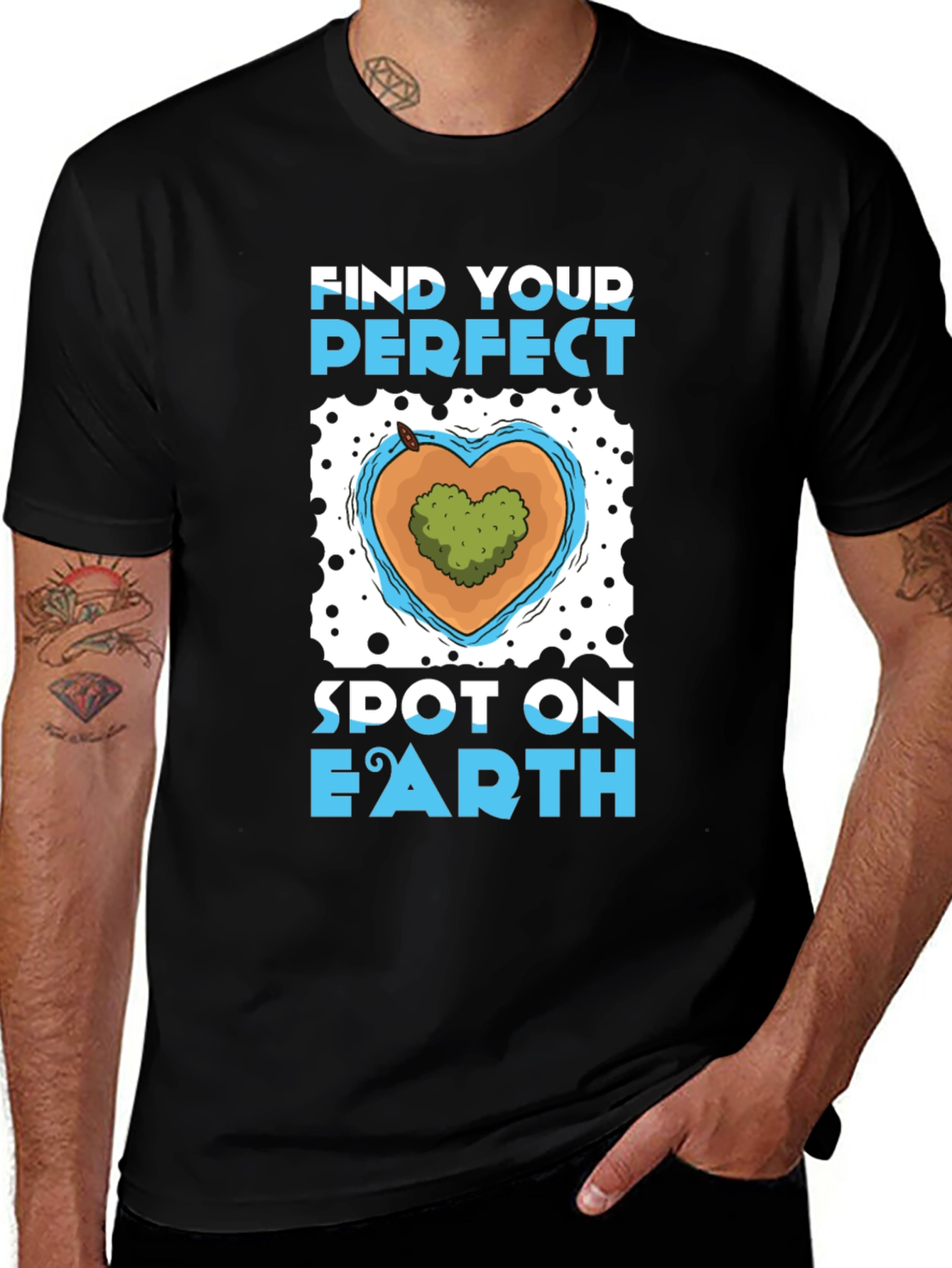Variant 15 of Perfect Spot on Earth T-Shirt