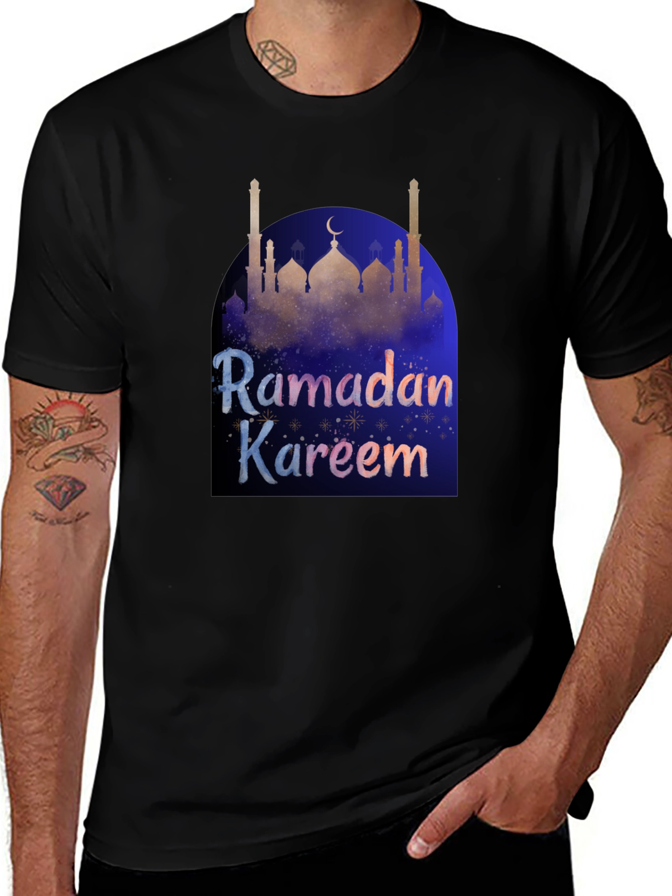 Ramadan Kareem T-Shirt - Men's Black Tee