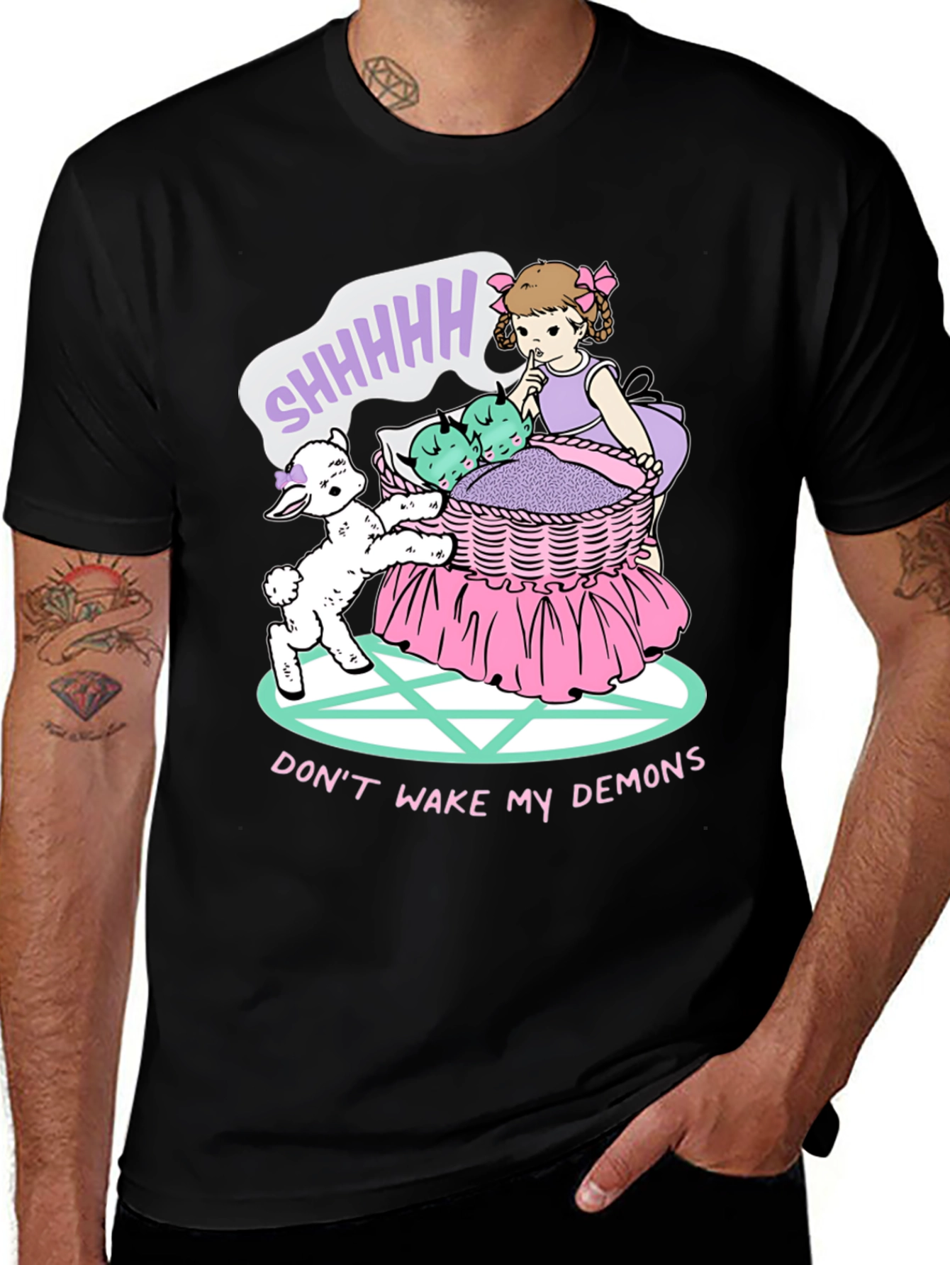 Variant 3 of Don't Wake My Demons Graphic Tee