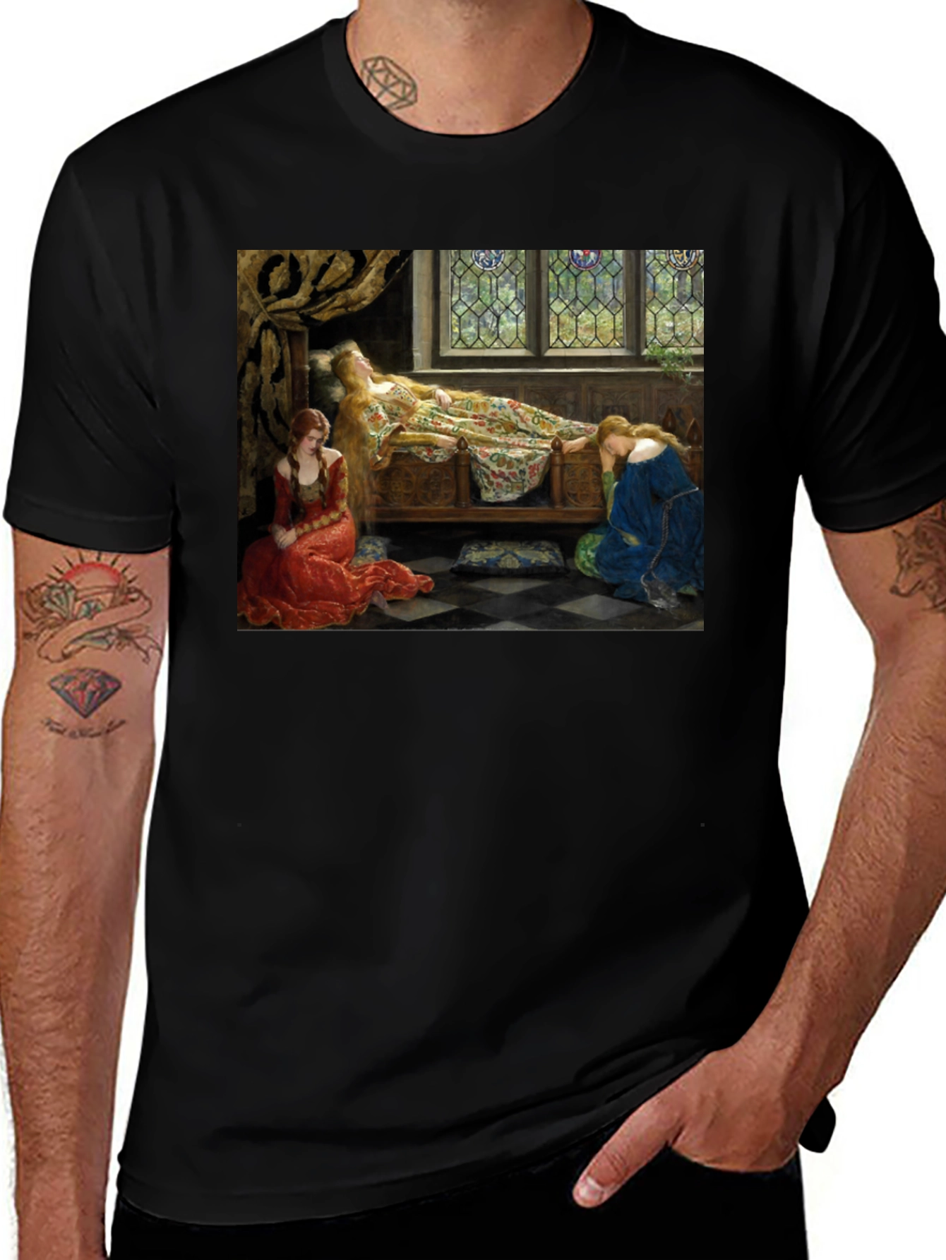 Variant 8 of Sleeping Beauty Painting T-Shirt