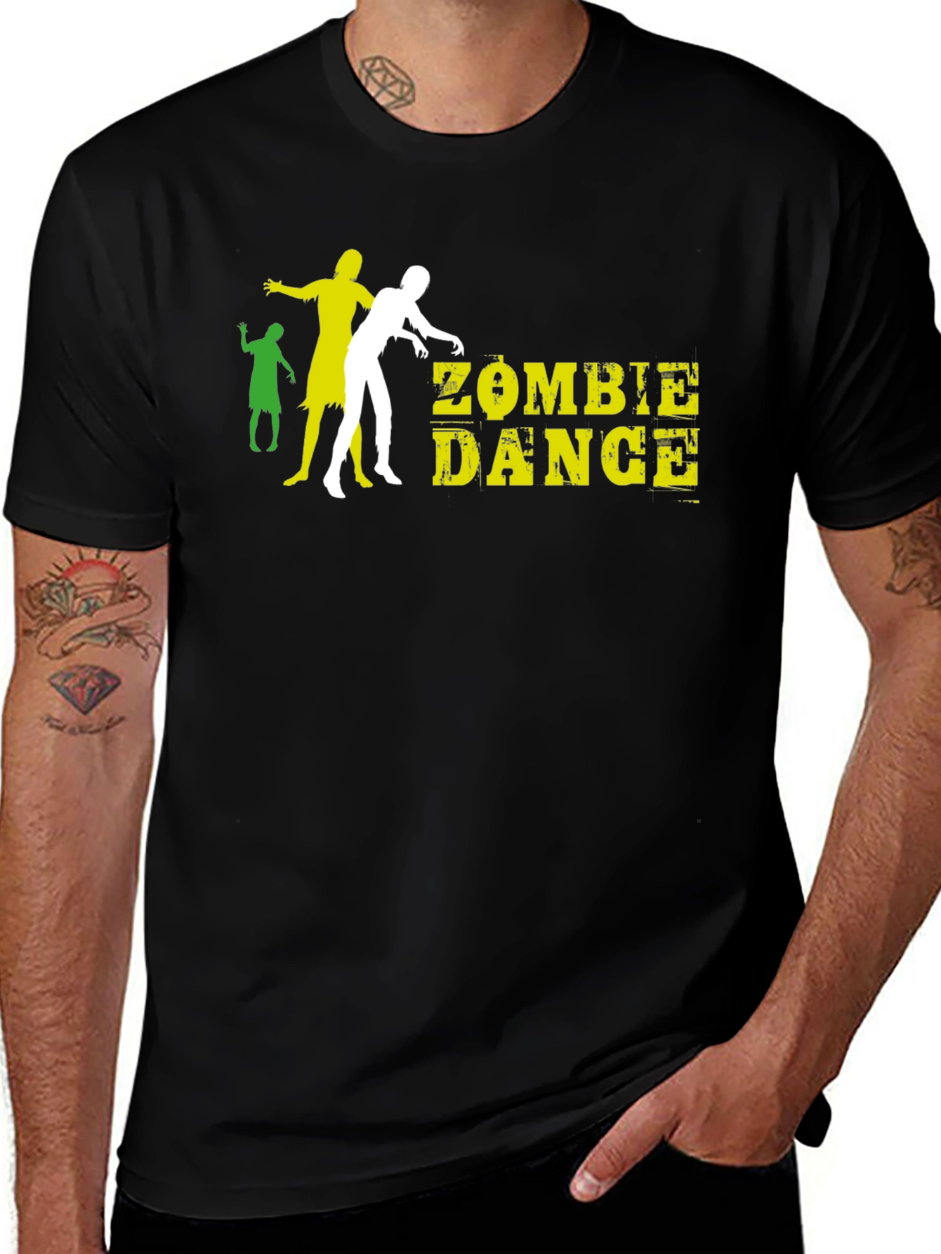 Variant 14 of Zombie Dance Graphic T-Shirt