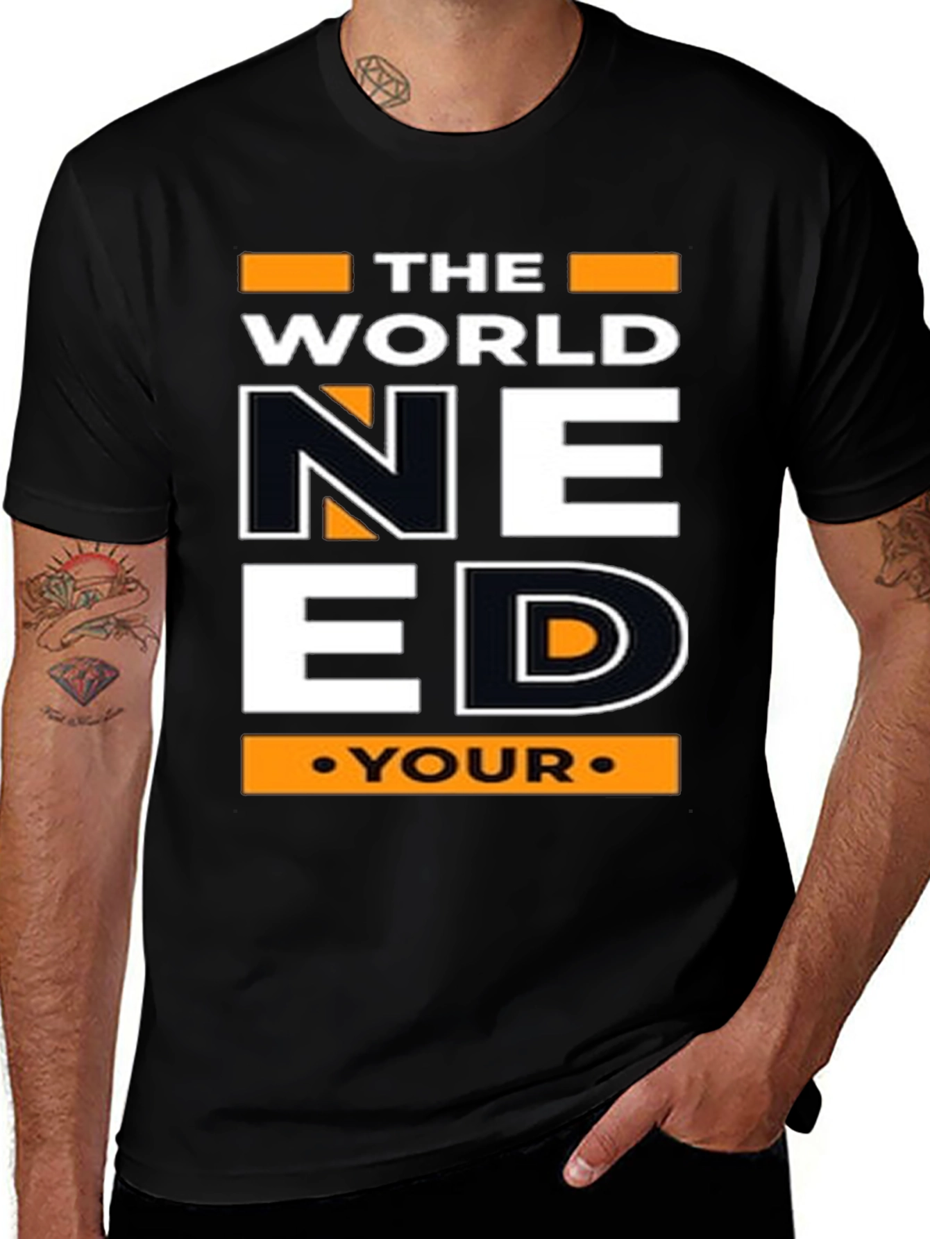 Variant 11 of The World Need Your Inspiration T-Shirt