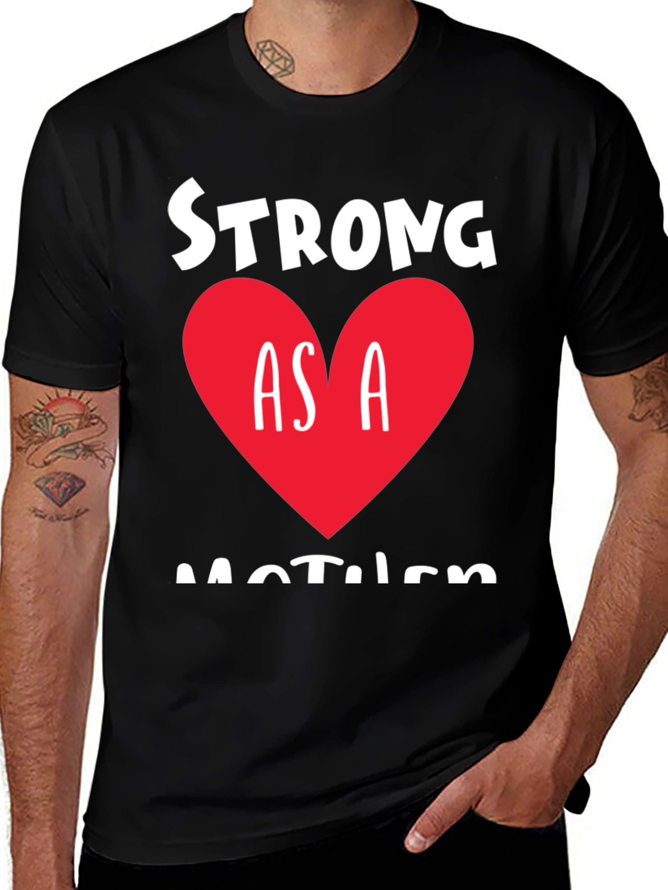 Variant 25 of Strong As A Mother T-Shirt
