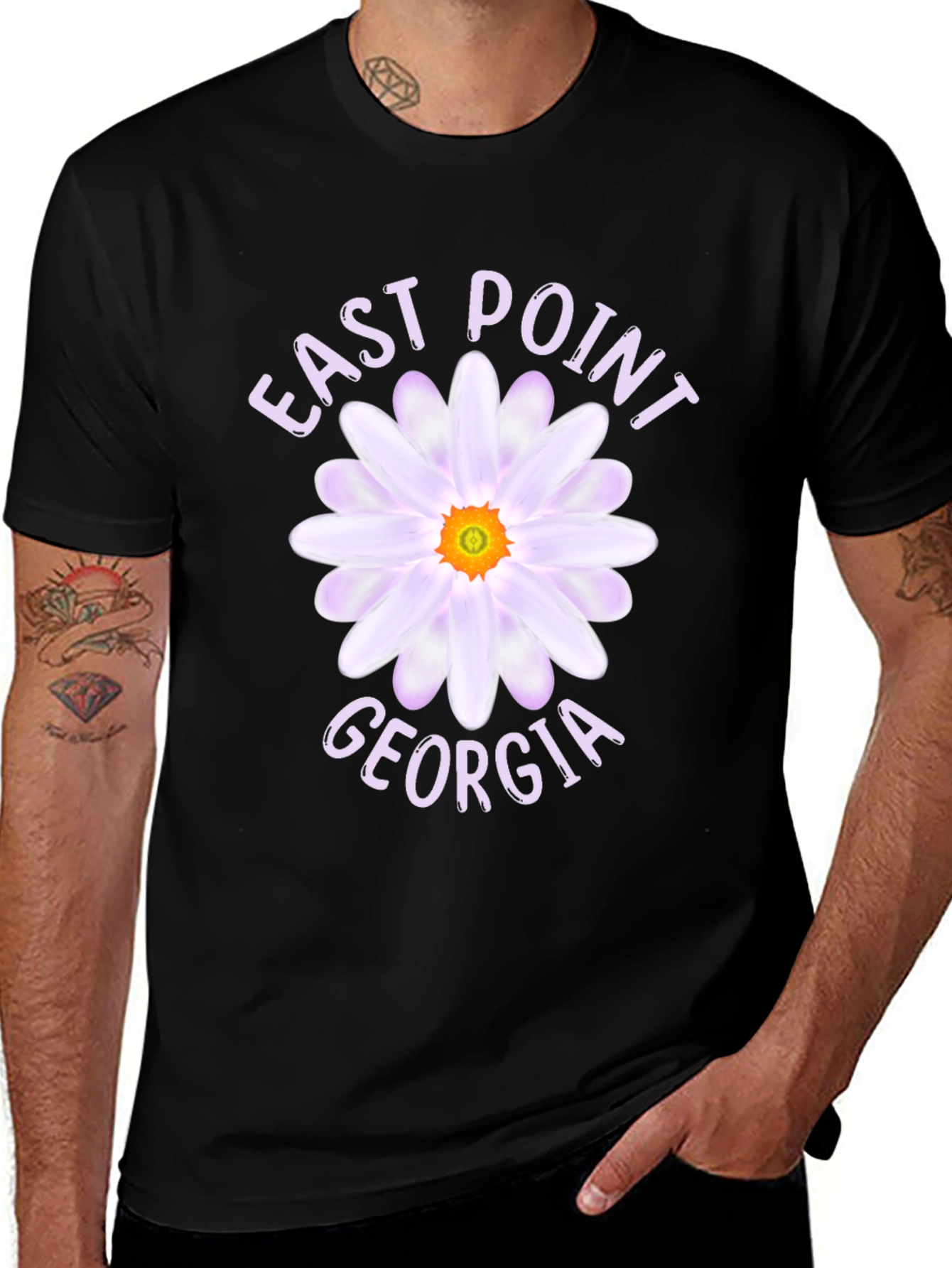 East Point Georgia Floral Graphic Tee