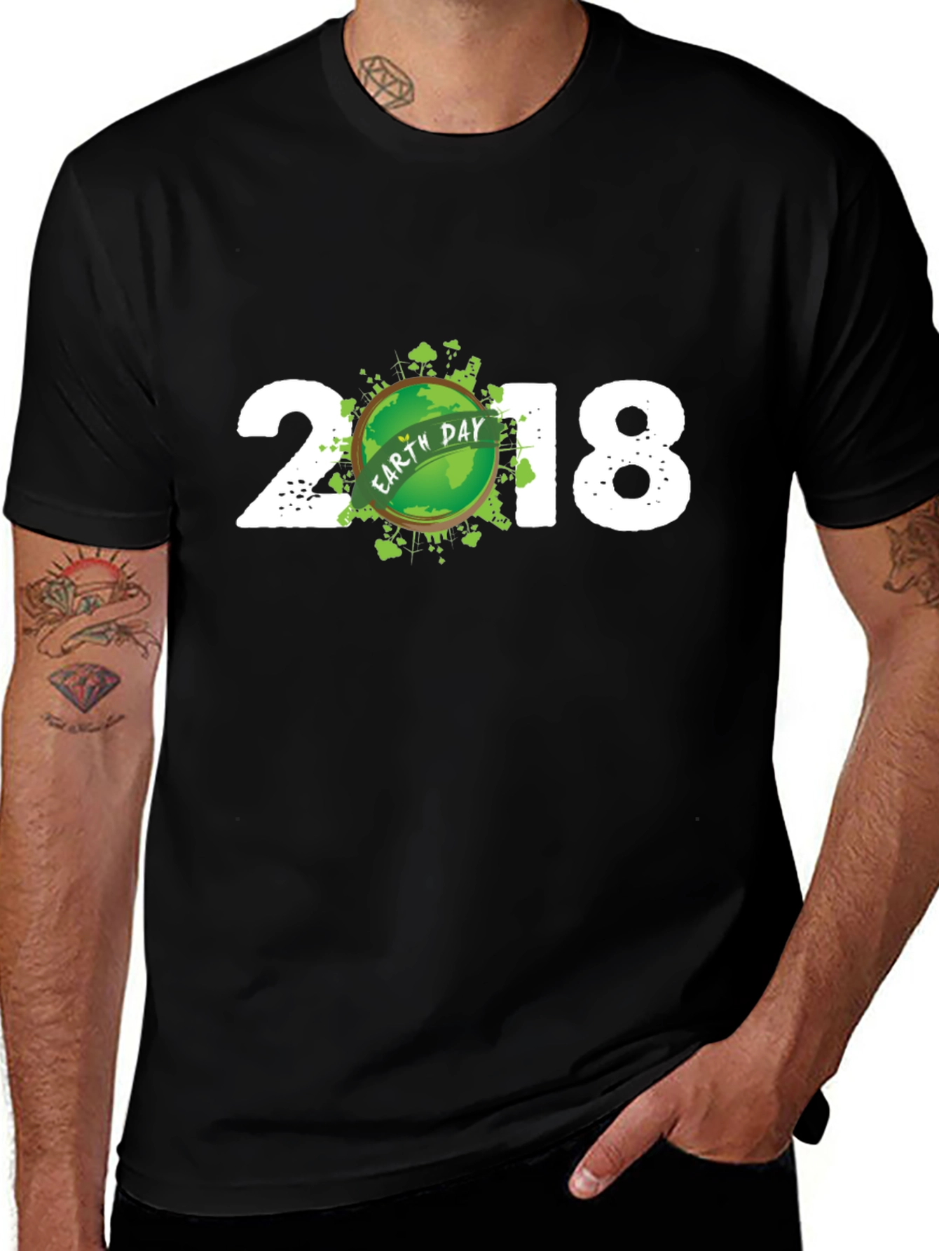 Variant 21 of Earth Day 2018 Graphic T-Shirt - Eco Friendly