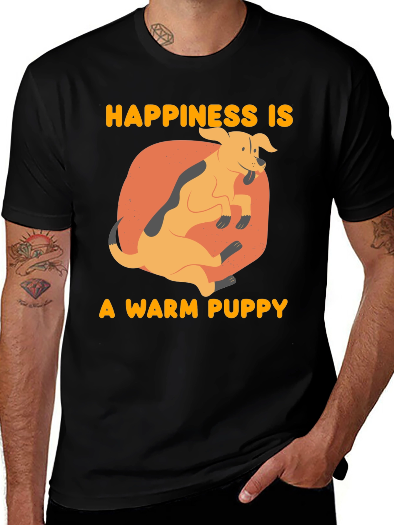 Variant 11 of Warm Puppy Graphic Tee