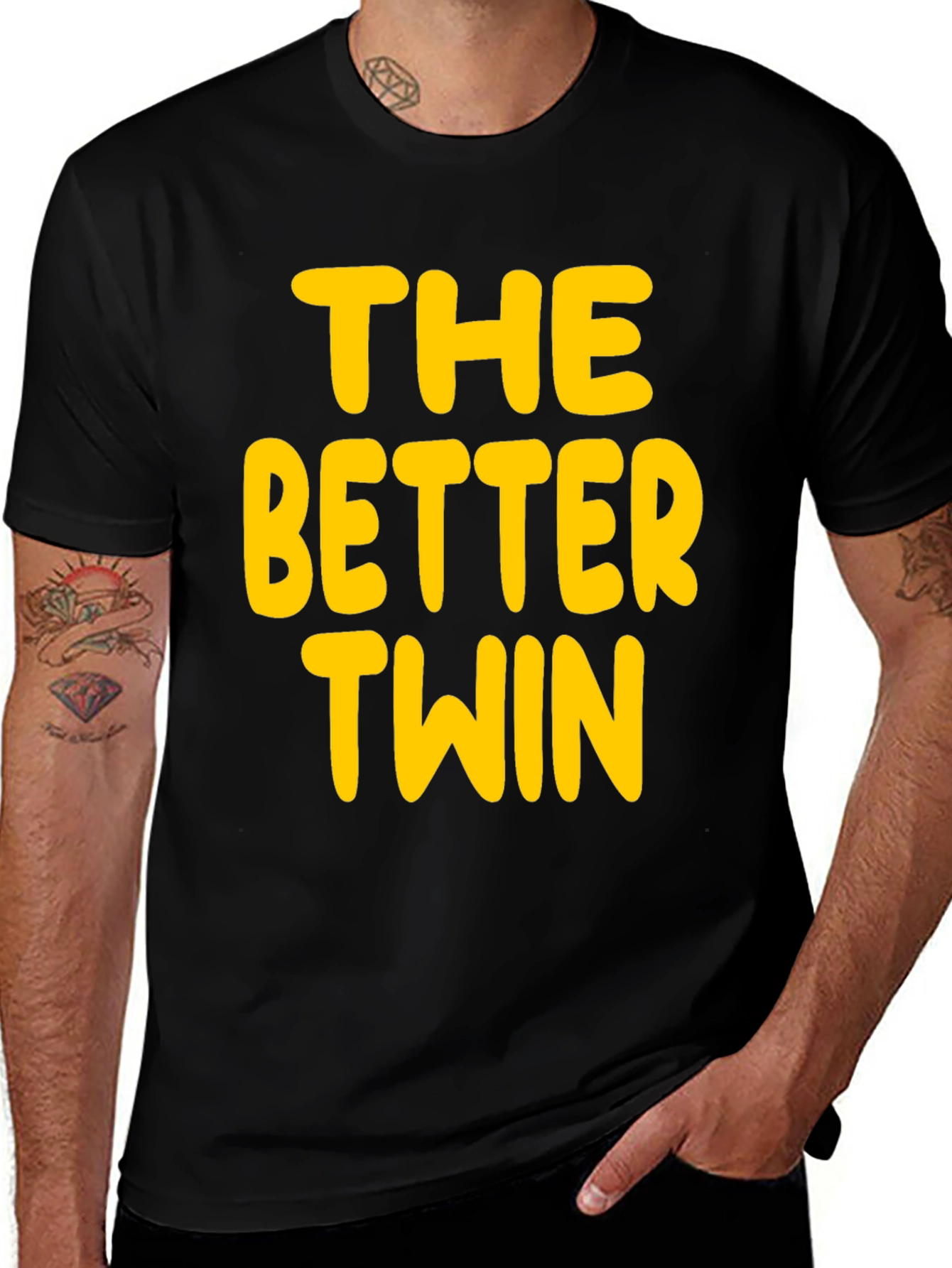 Variant 12 of The Better Twin - Novelty Graphic T-Shirt