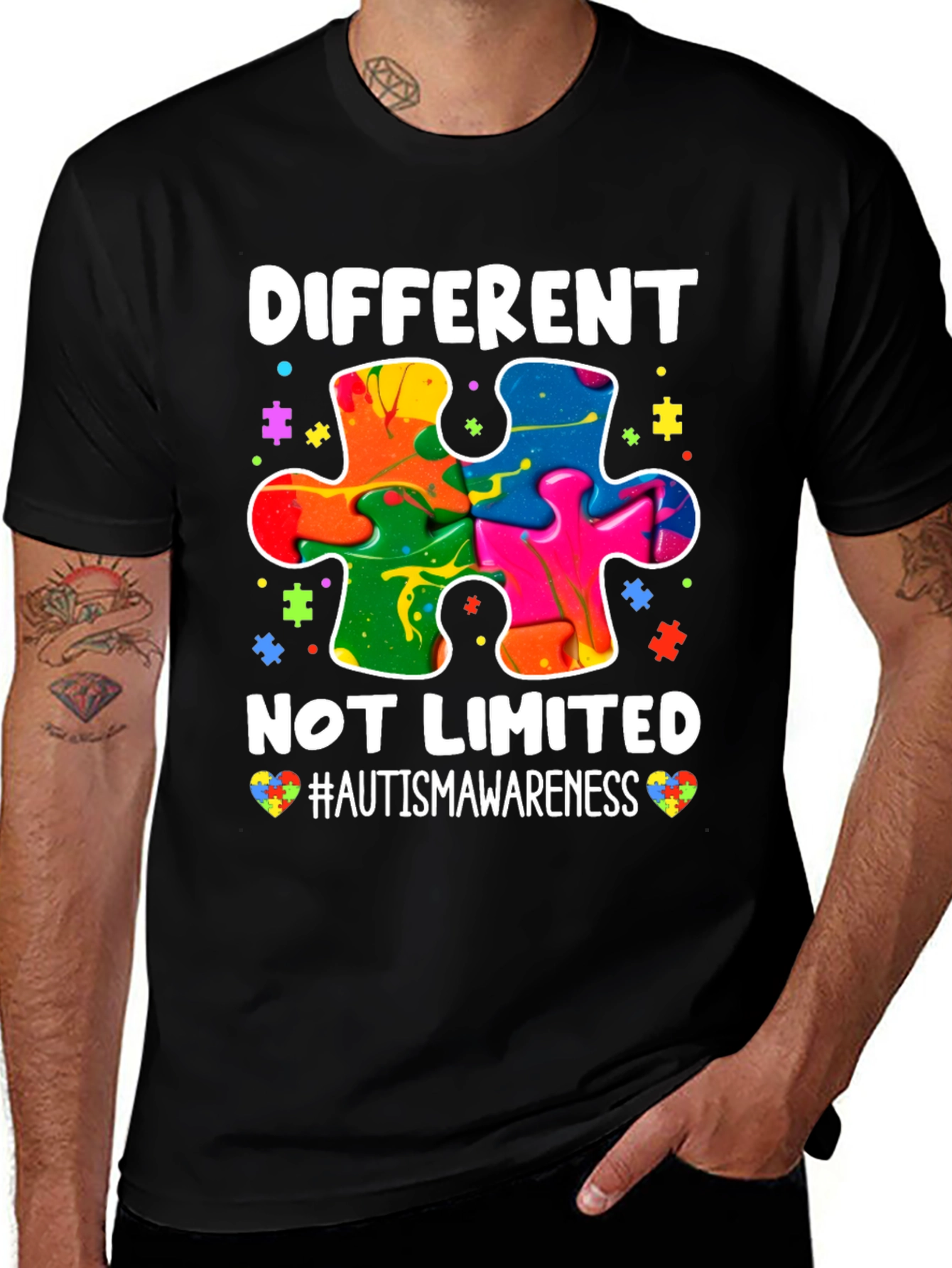 Autism Awareness T-Shirt - Different Not Limited